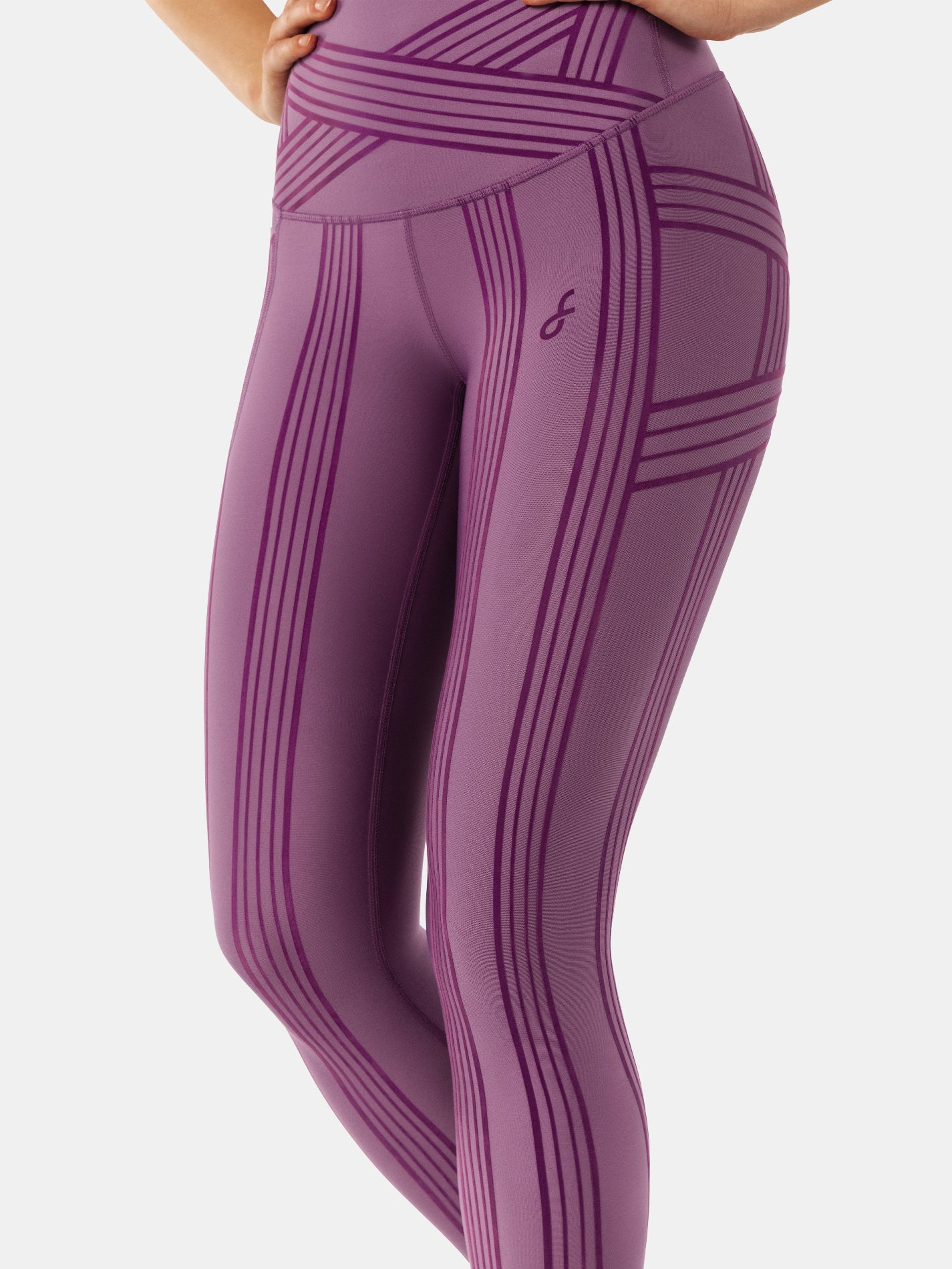 PowerBand Resistance Leggings (Reversible Wear)