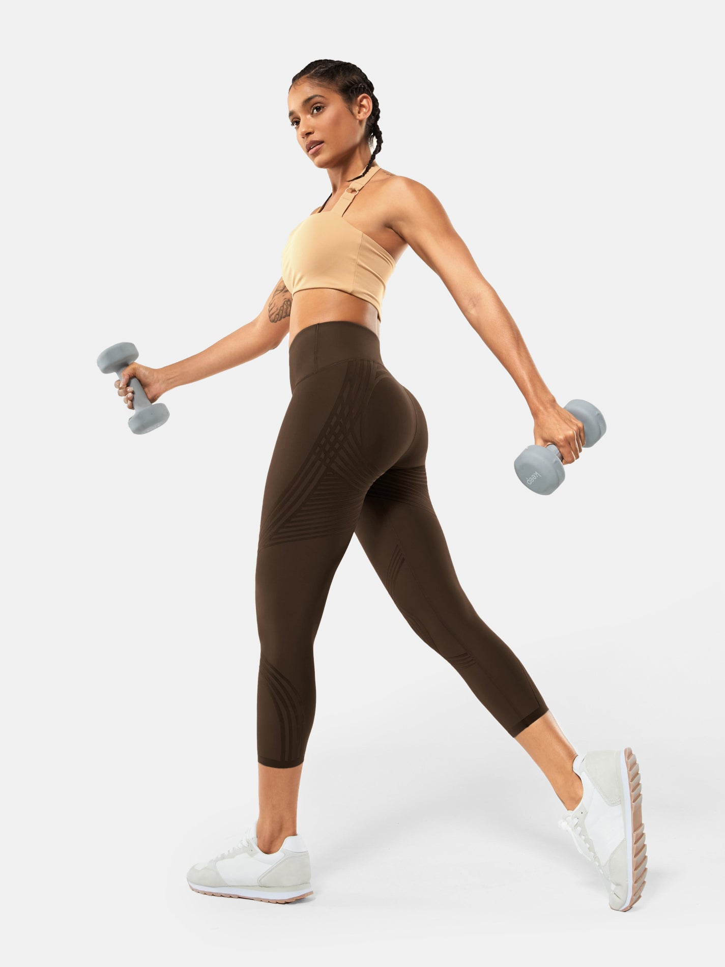 Body Sculpt 7/8 Leggings Chocolate Brown