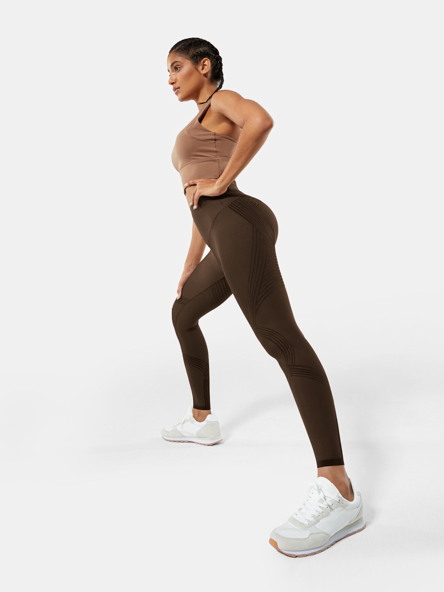 Body Sculpt 7/8 Leggings Chocolate Brown