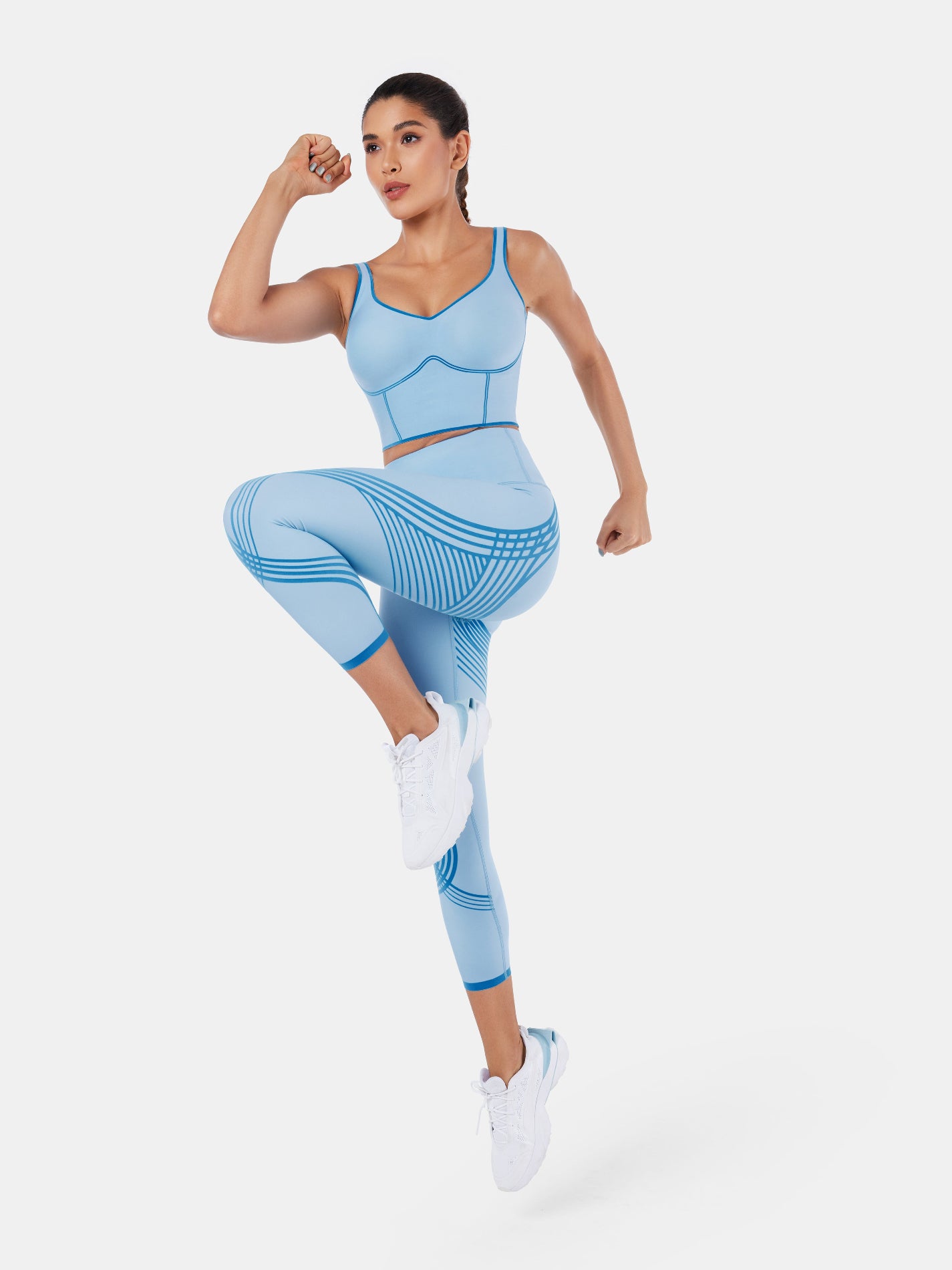 Body Sculpt 7/8 Leggings Ice Blue/Barrier Reef