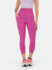 PowerBand Resistance 7/8 Leggings (Reversible Wear)