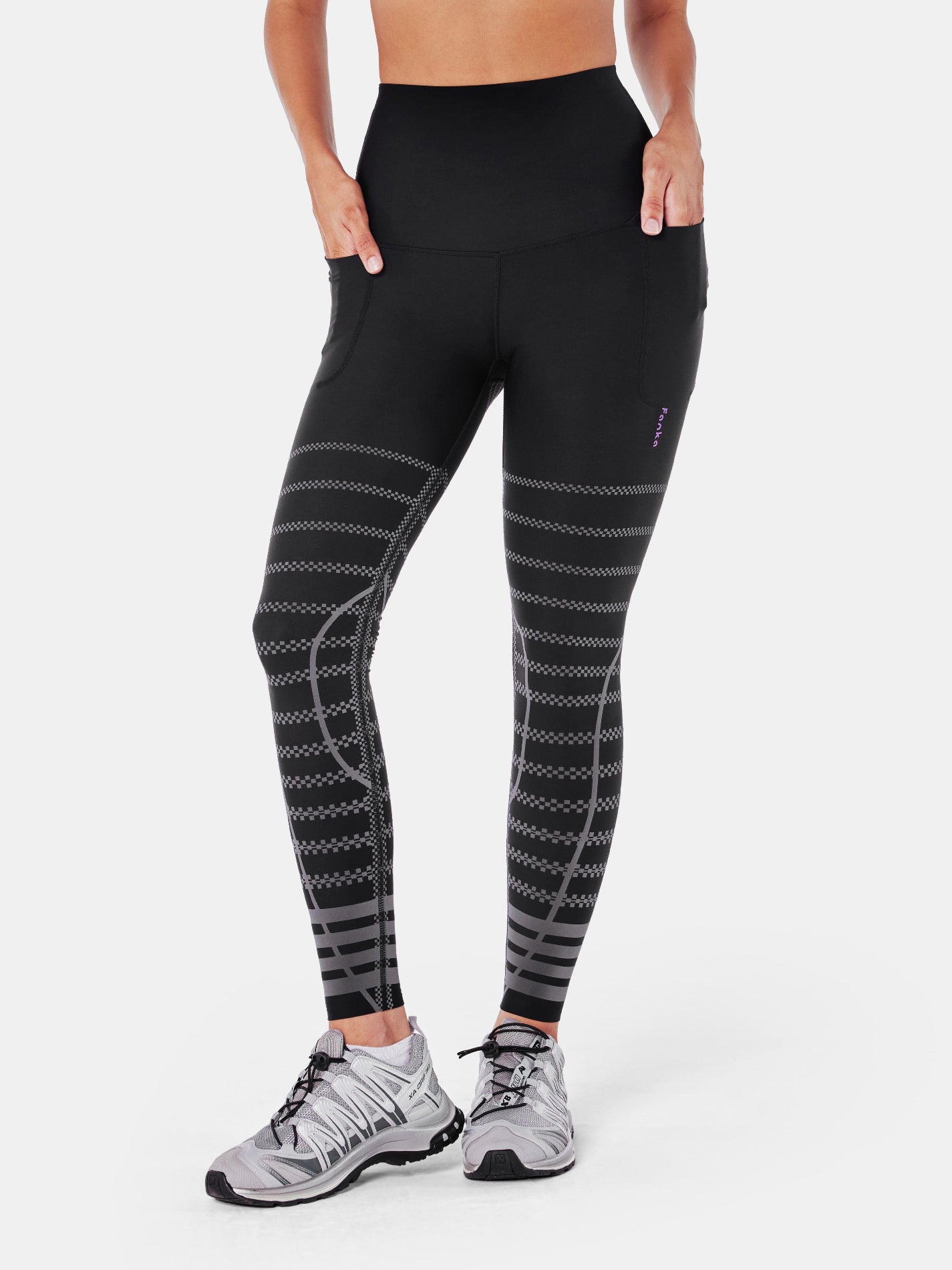 Body Sculpt Recovery Leggings Black/Frost Gray
