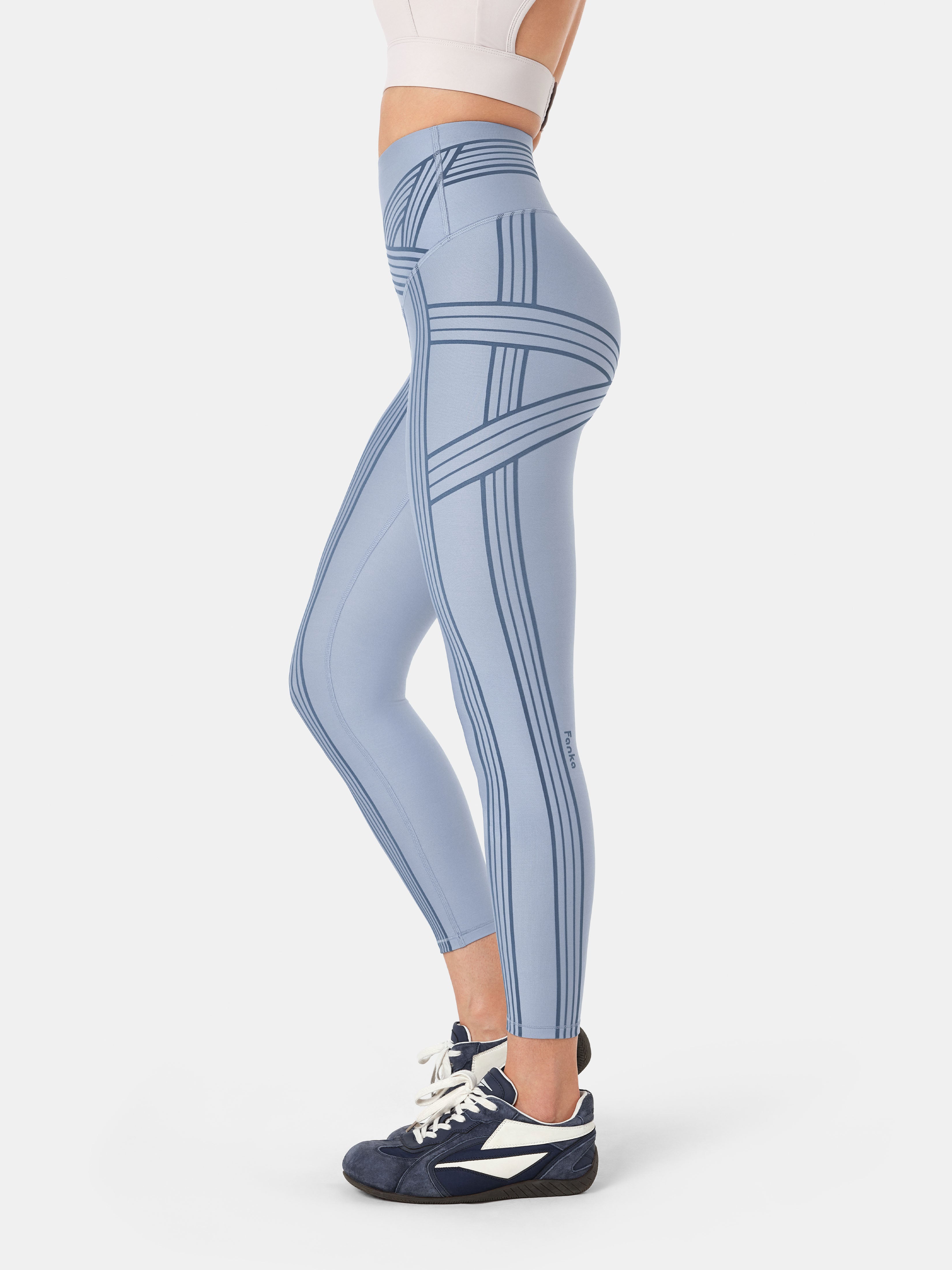 PowerBand Resistance 7/8 Leggings (Reversible Wear)