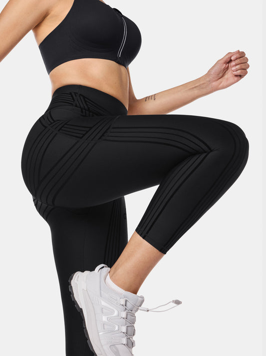 PowerBand Resistance 7/8 Leggings (Reversible Wear)