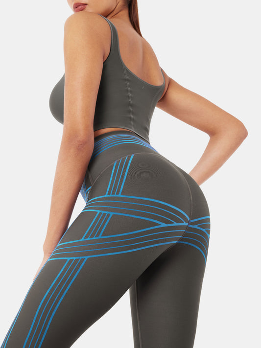PowerBand Resistance Leggings (Reversible Wear)