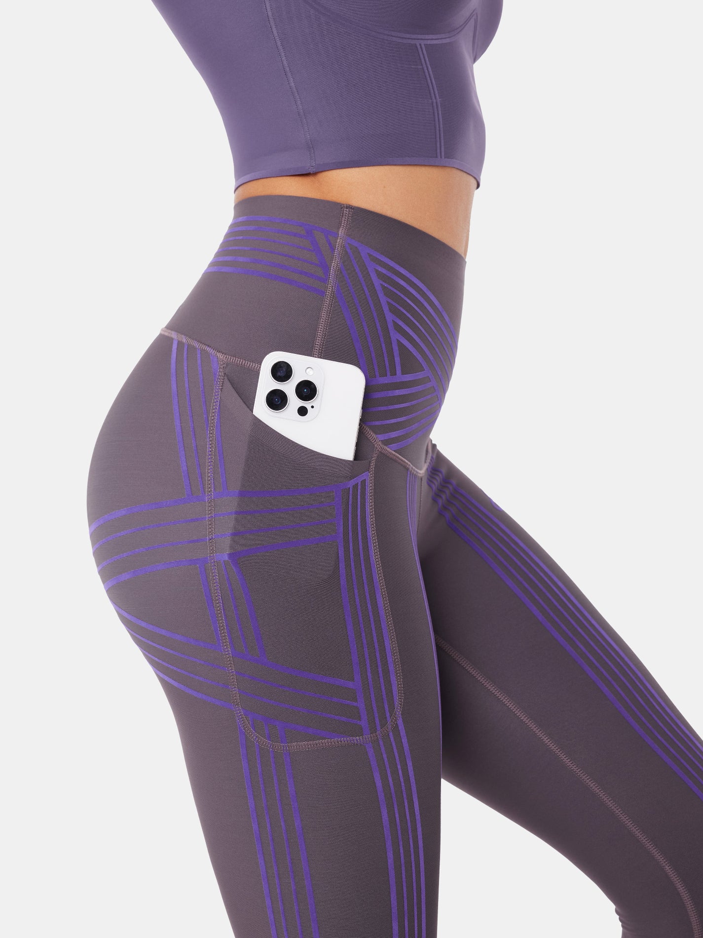 PowerBand Resistance Leggings (Reversible Wear)