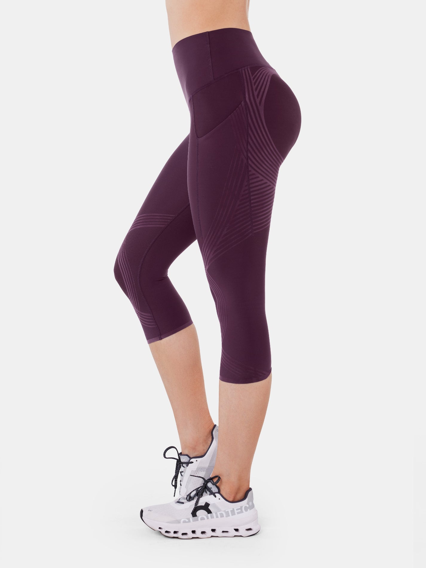 Legging capri à poches latérales Body Sculpt