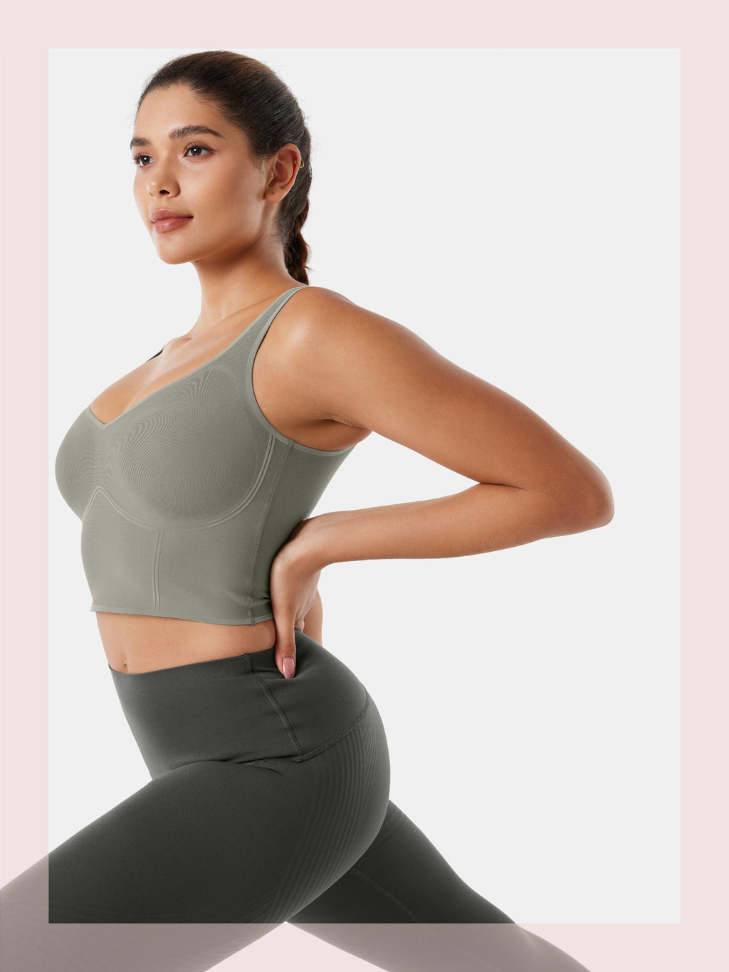 Body Sculpt Bra Tank Moon Mist