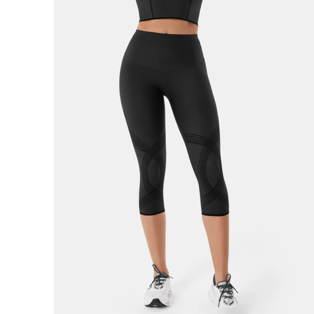Body Sculpt Capri Leggings (Reversible Wear)