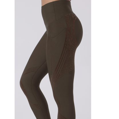 Body Sculpt Side Pocket 7/8 Leggings