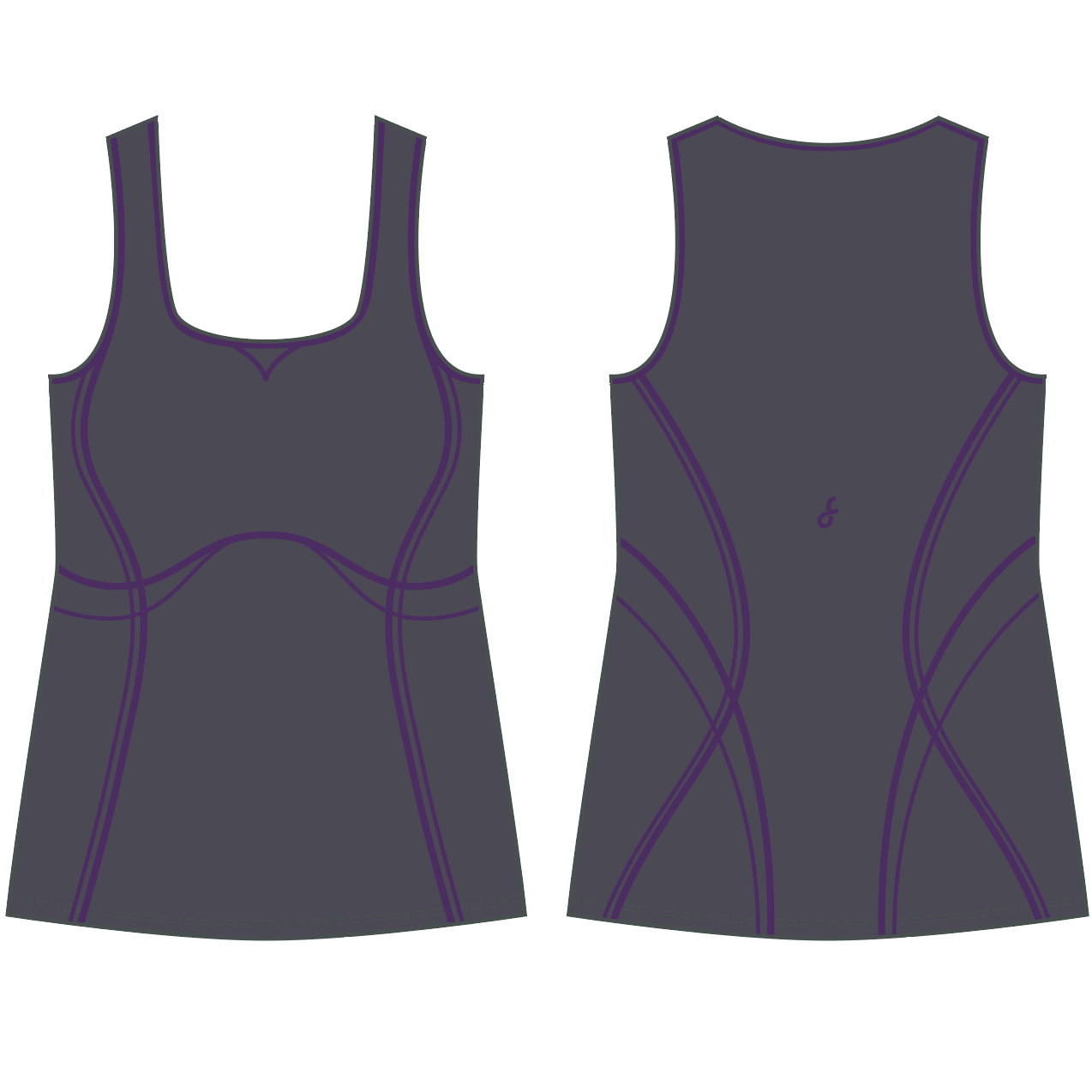 Body Sculpt Long Bra Tank, A-D Cups