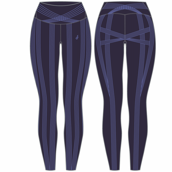 PowerBand Resistance High Intensity Leggings (Reversible Wear)