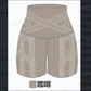 PowerBand Resistance Sporty Shaper Shorts (Reversible Wear)