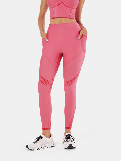 Body Sculpt Double Coverage Leggings Hot Pink
