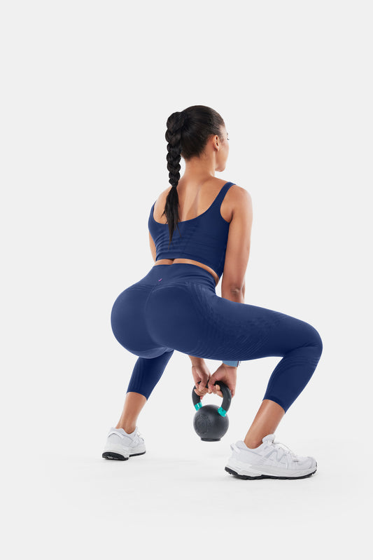 Body Sculpt 7/8 Leggings (Reversible Wear)