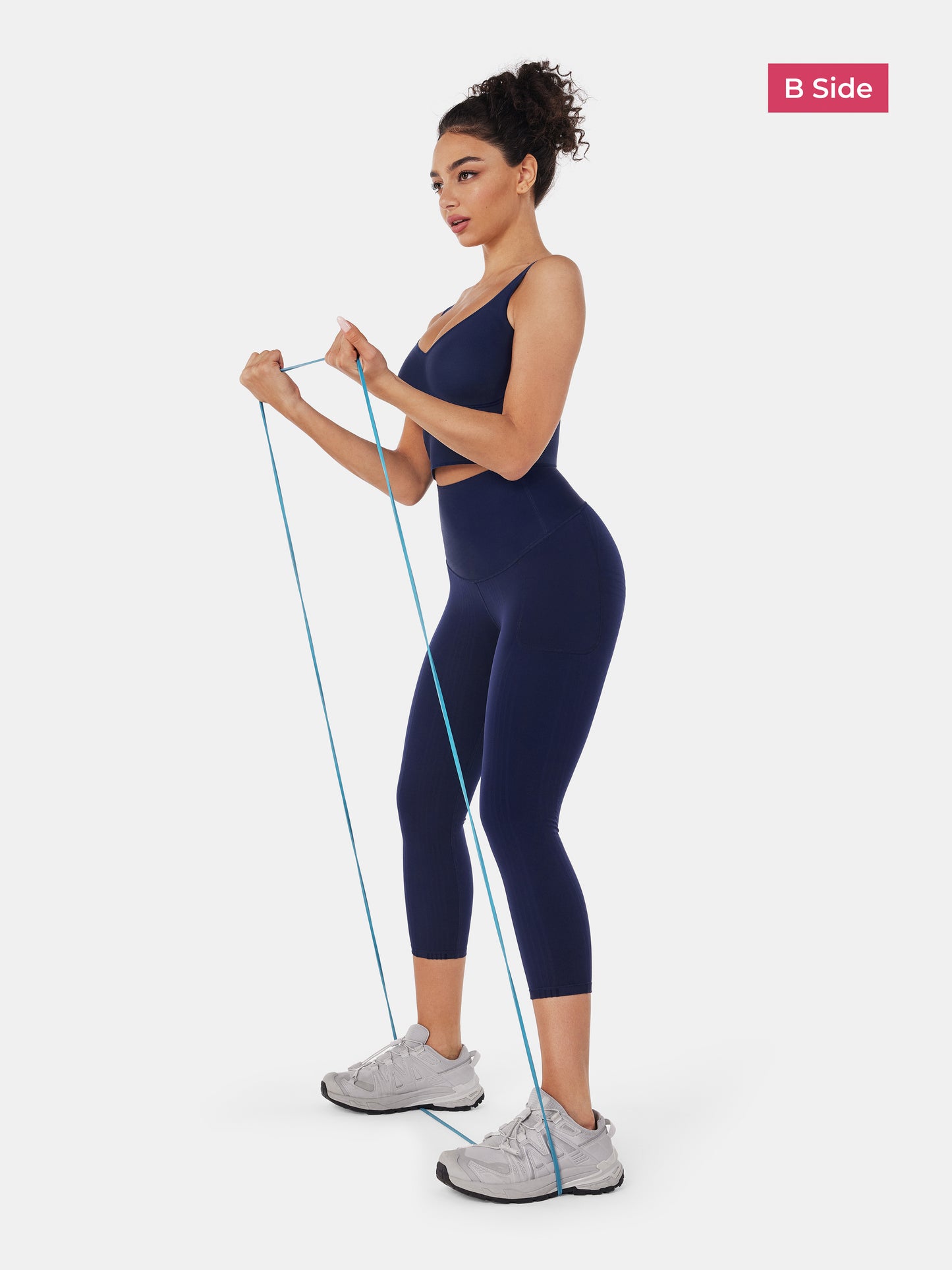 PowerBand Resistance 7/8 Leggings (Reversible Wear)