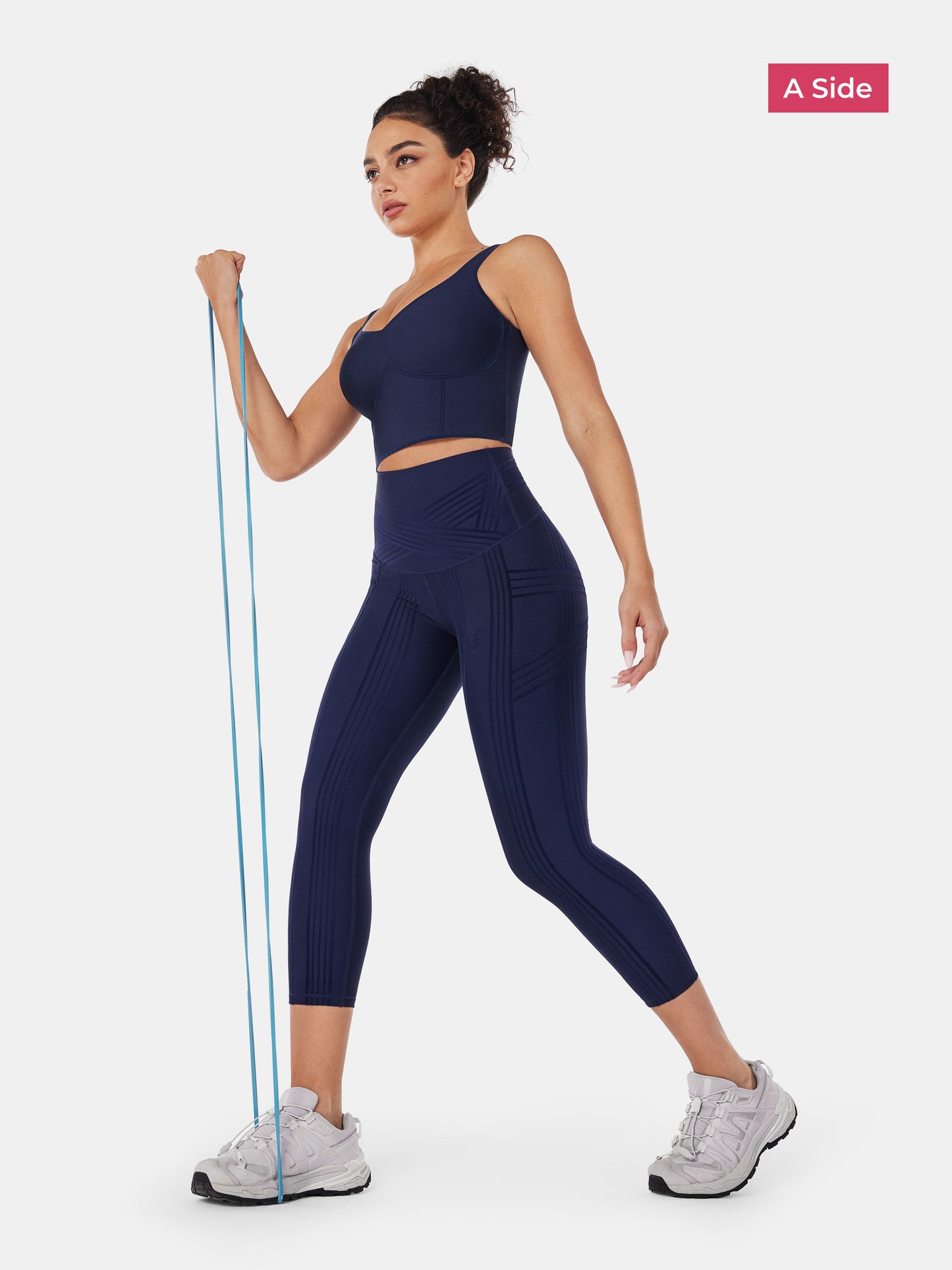 PowerBand Resistance 7/8 Leggings (Reversible Wear)