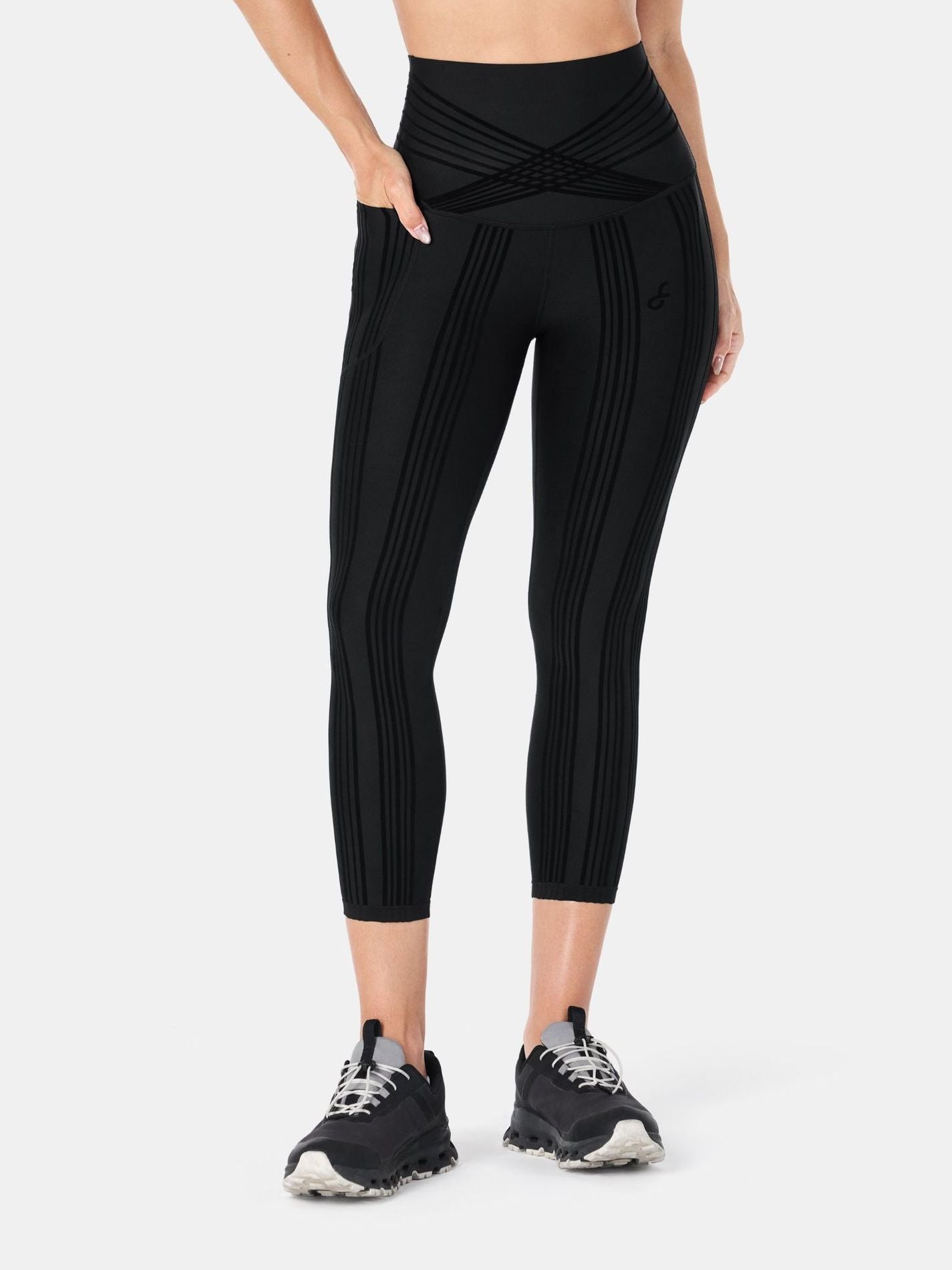 PowerBand Resistance High Intensity 7/8 Leggings (Reversible Wear)