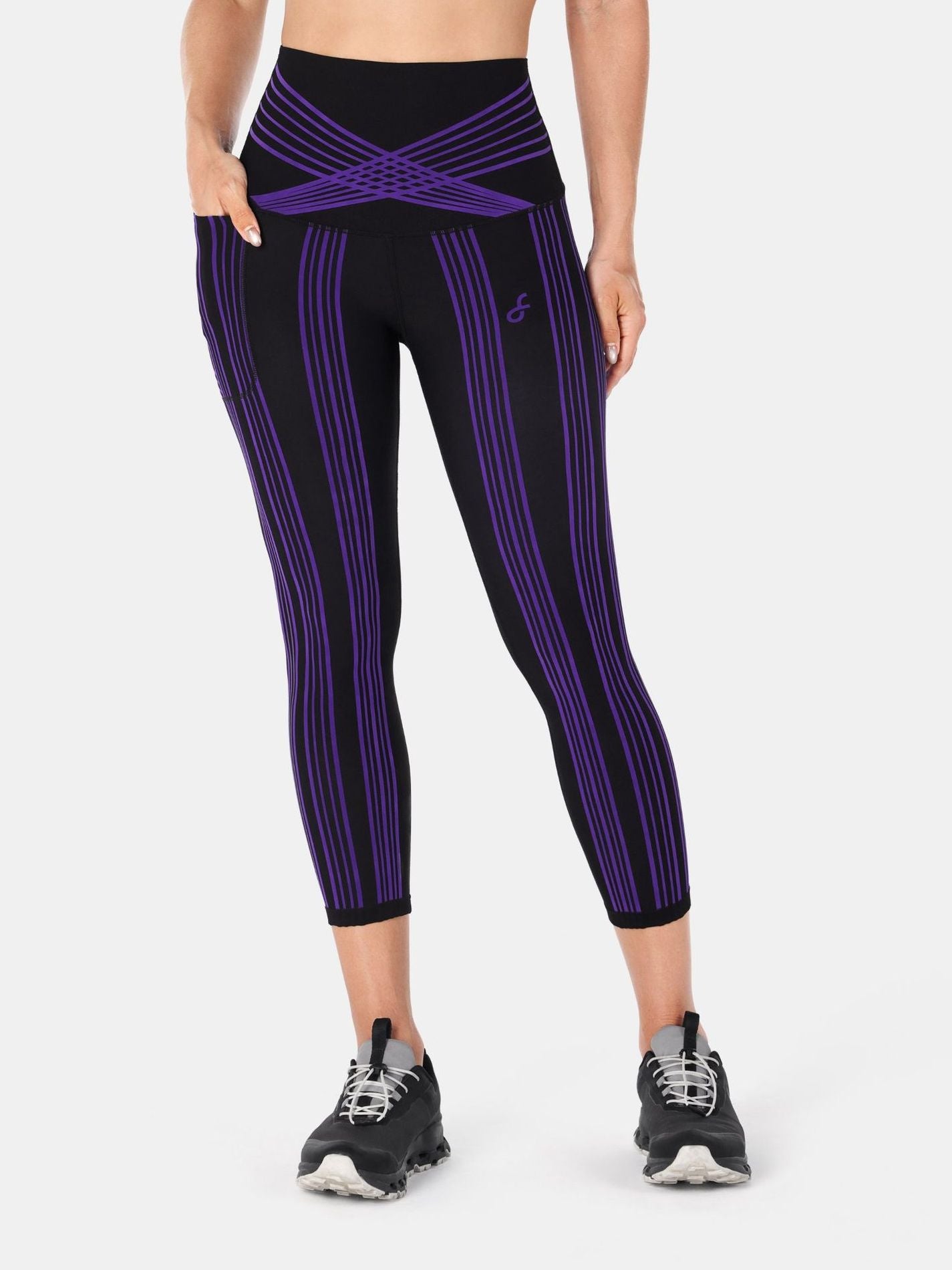 PowerBand Resistance High Intensity 7/8 Leggings (Reversible Wear)