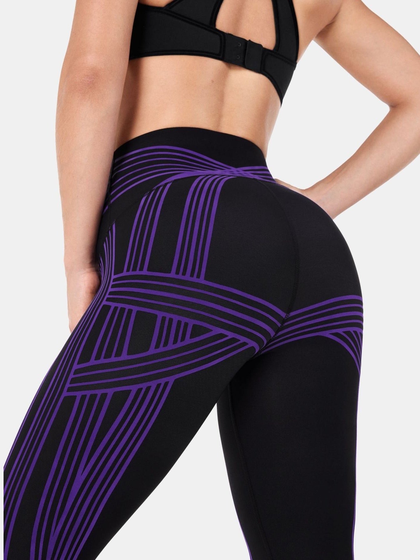 PowerBand Resistance High Intensity 7/8 Leggings (Reversible Wear)