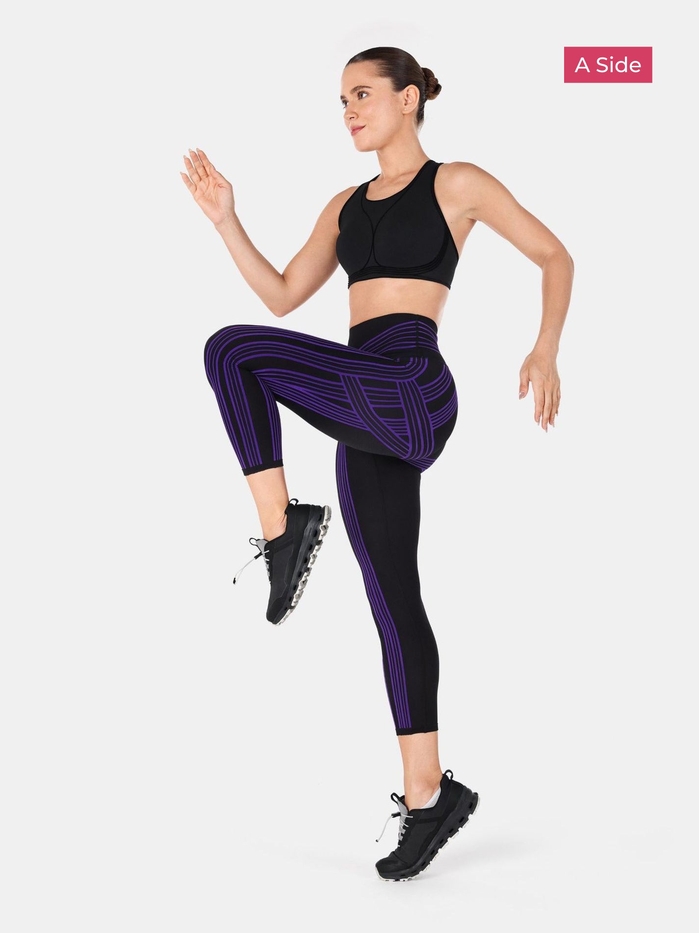 PowerBand Resistance High Intensity 7/8 Leggings (Reversible Wear)