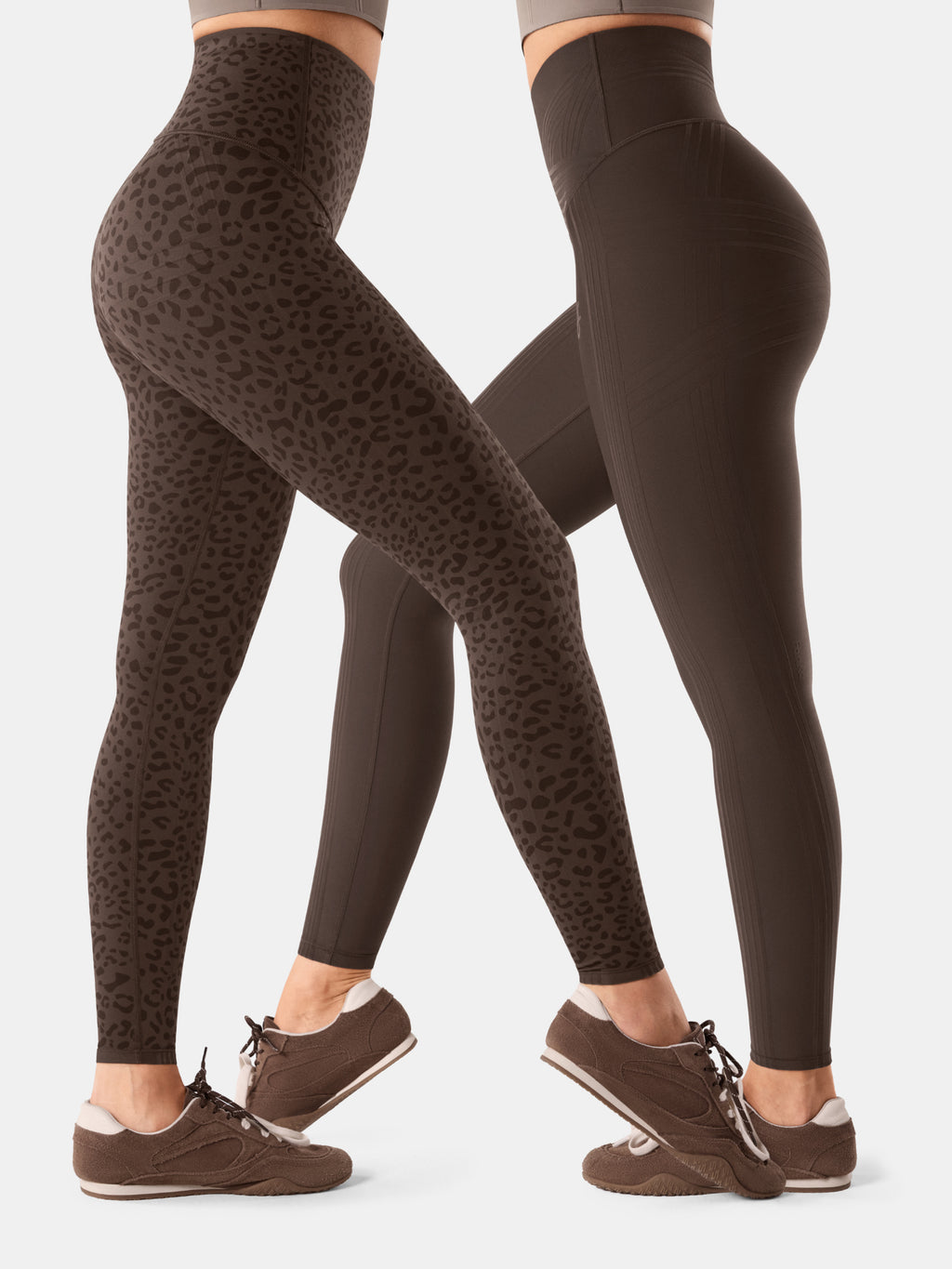 PowerBand Resistance Leggings (Reversible Wear)