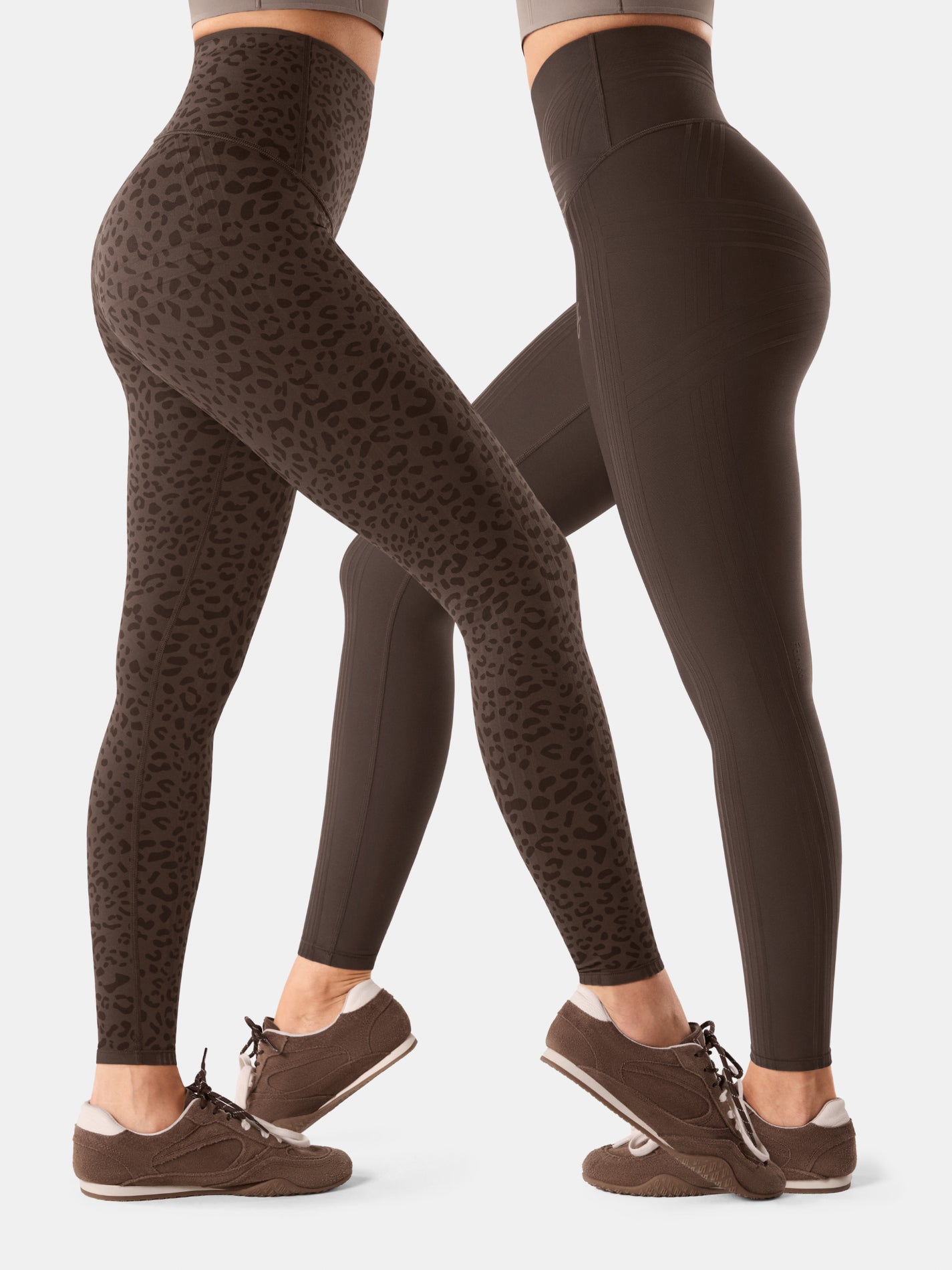 PowerBand Resistance Leggings (Reversible Wear)