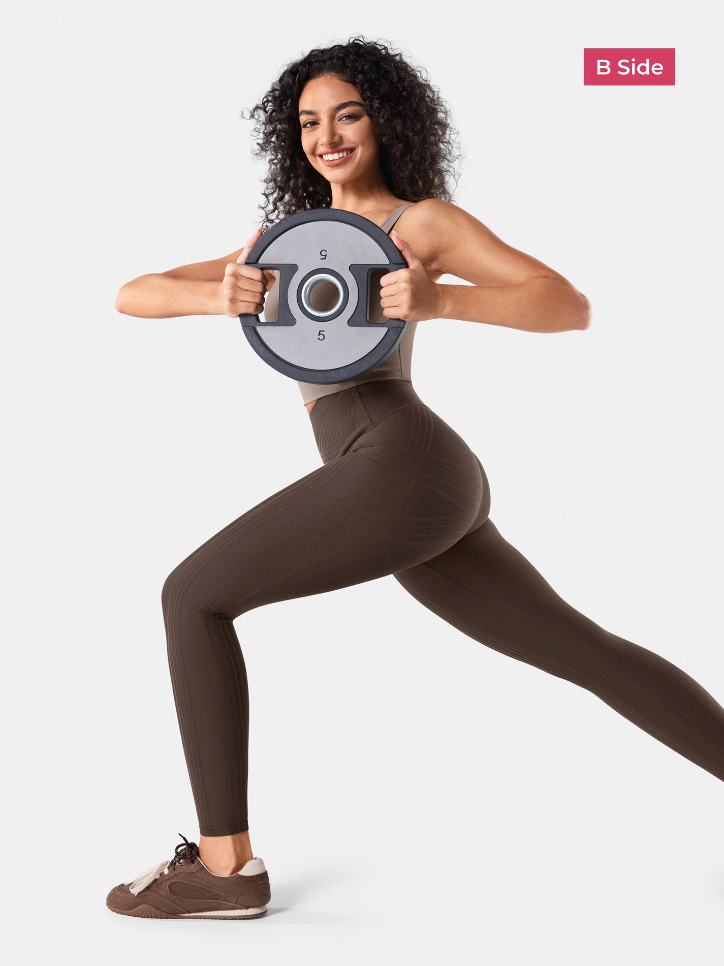 PowerBand Resistance Leggings (Reversible Wear)