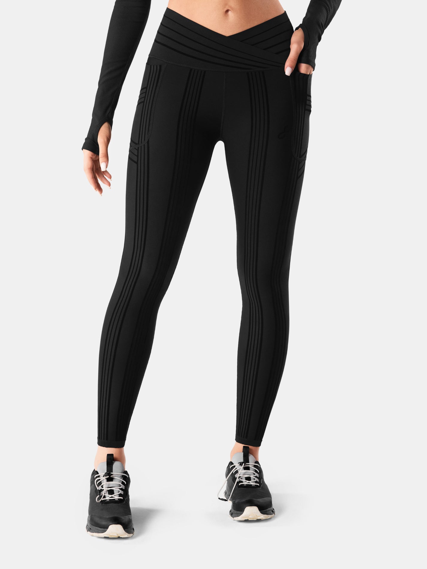 PowerBand Resistance  V-Waist Leggings