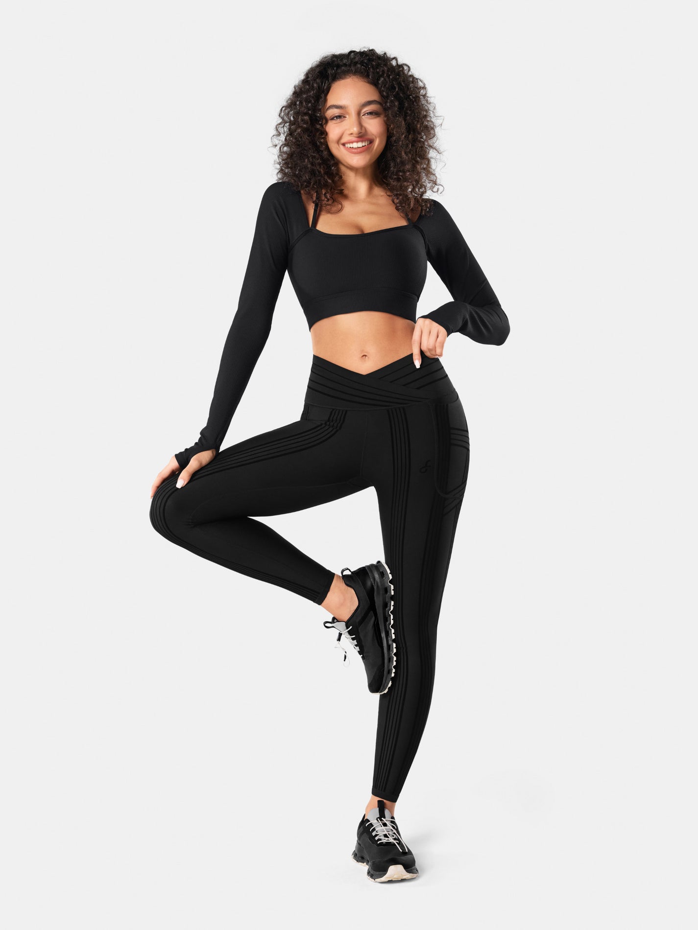 PowerBand Resistance  V-Waist Leggings