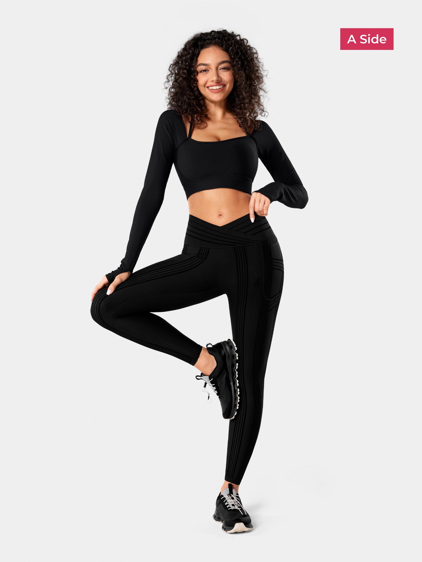PowerBand Resistance  V-Waist Leggings
