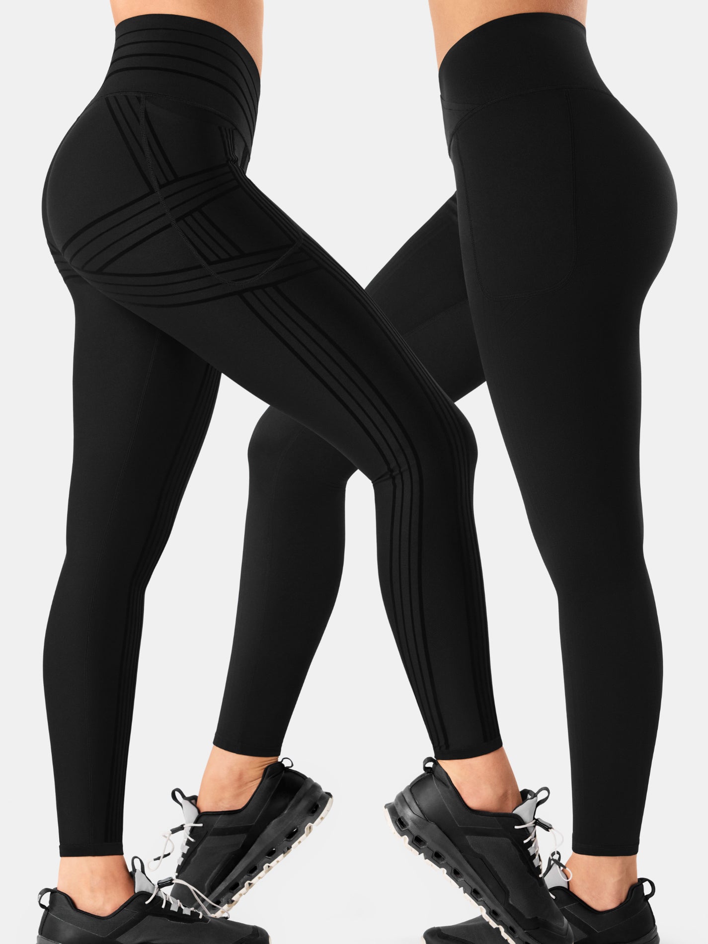 PowerBand Resistance  V-Waist Leggings
