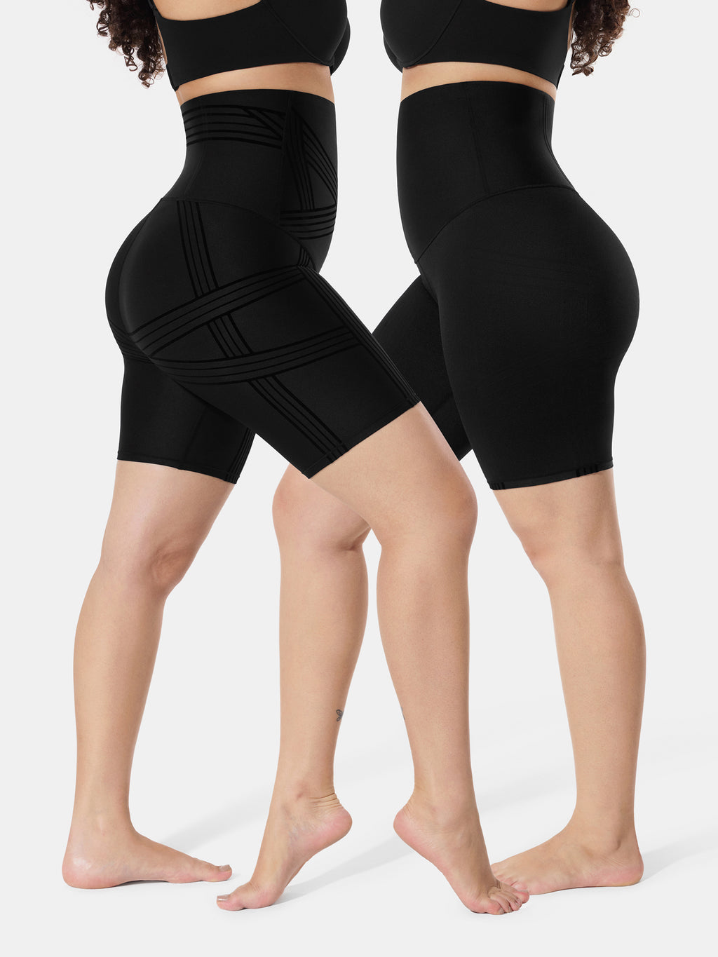 PowerBand Resistance Sporty Shaper Shorts (Reversible Wear)