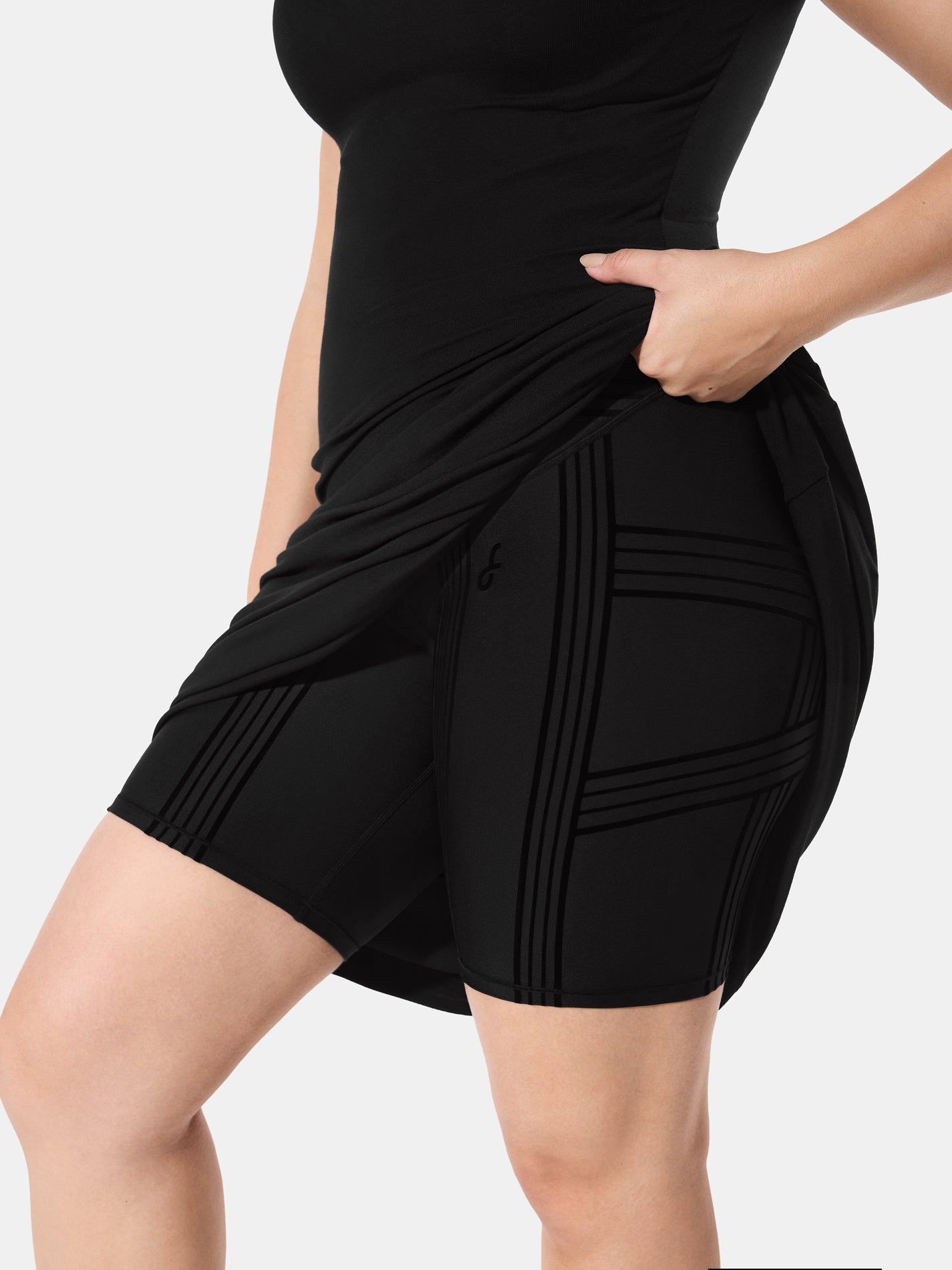 PowerBand Resistance Sporty Shaper Shorts (Reversible Wear)
