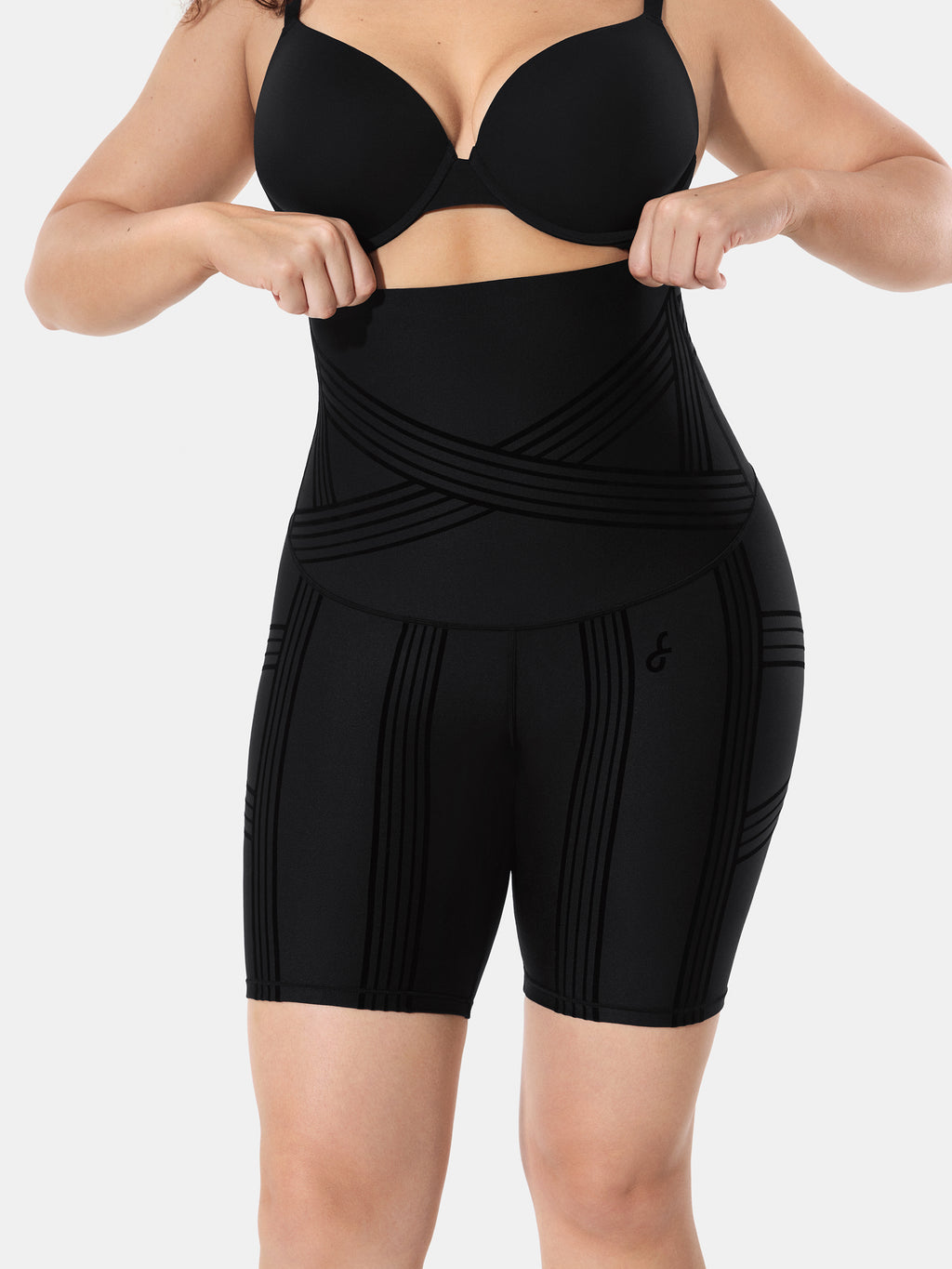 PowerBand Resistance Sporty Shaper Shorts (Reversible Wear)