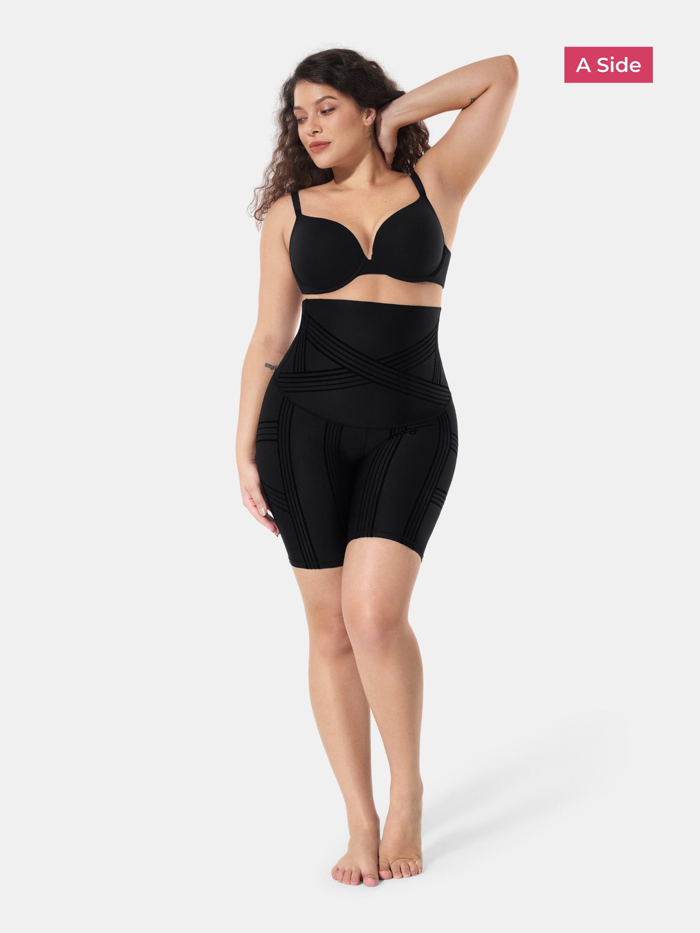 PowerBand Resistance Sporty Shaper Shorts (Reversible Wear)