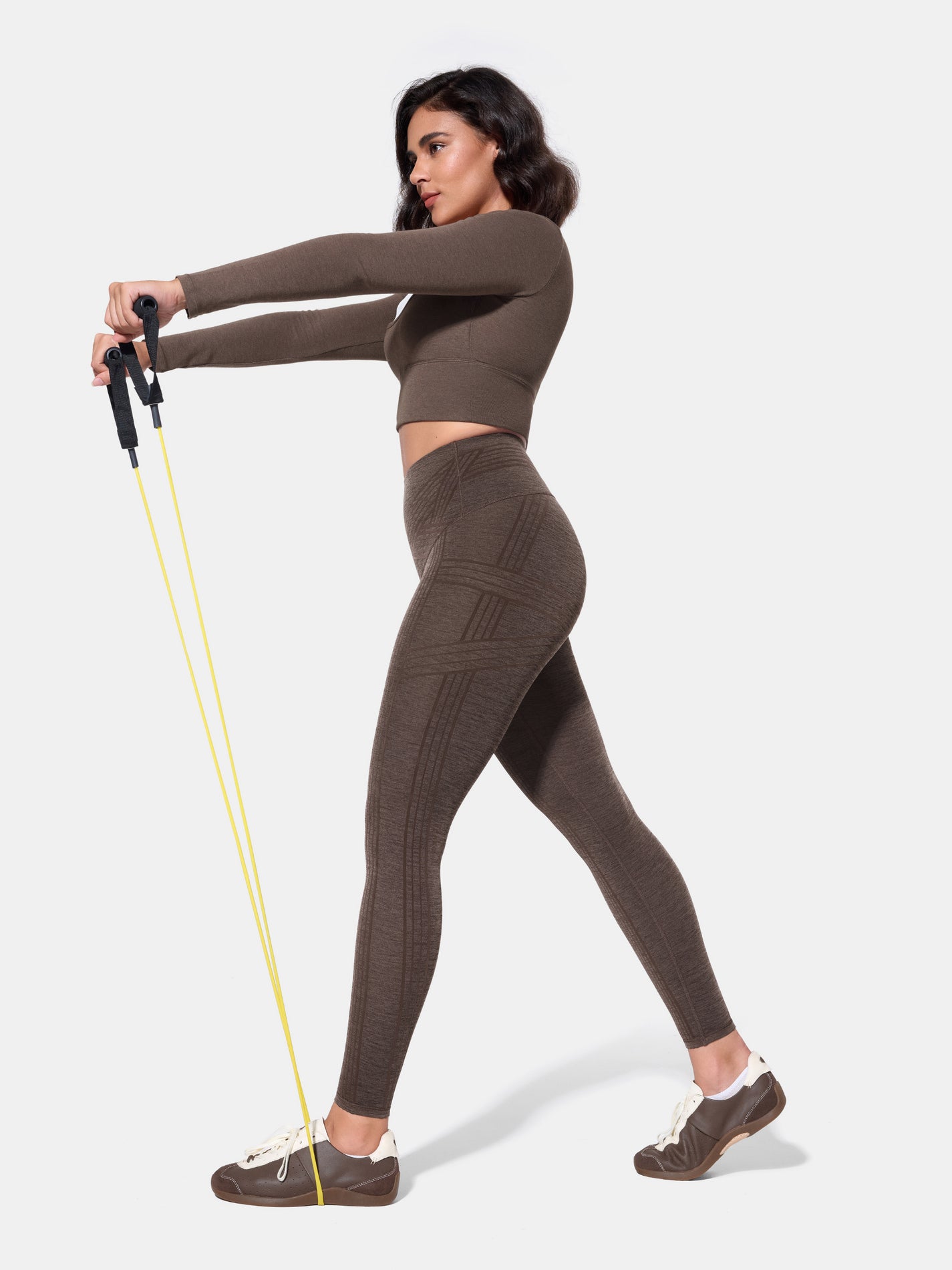 PowerBand Resistance Leggings (Reversible Wear)