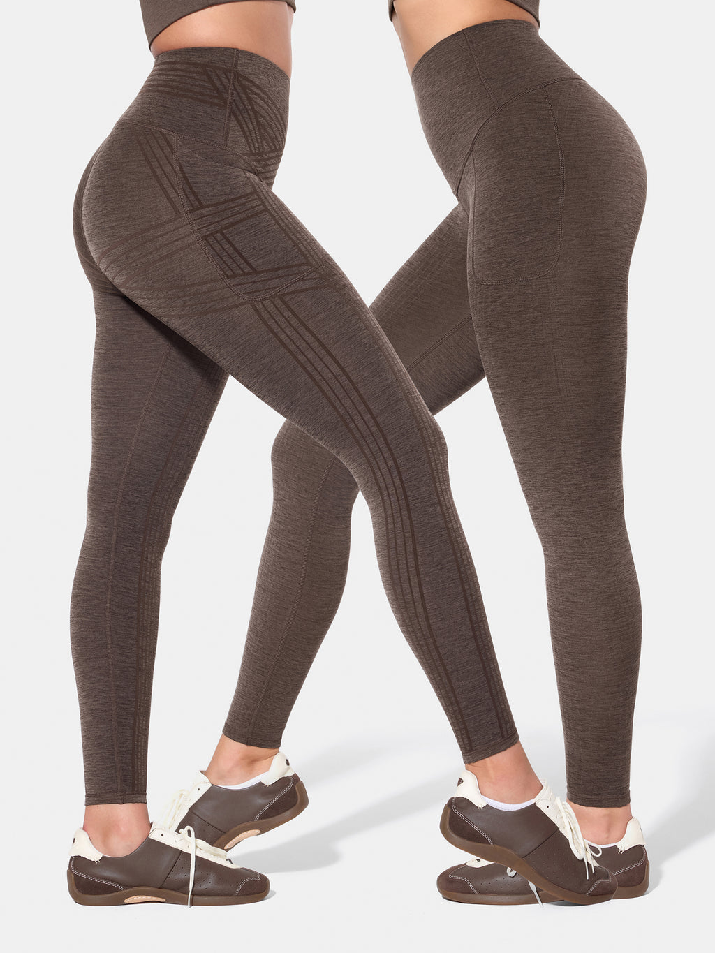 PowerBand Resistance Leggings (Reversible Wear)