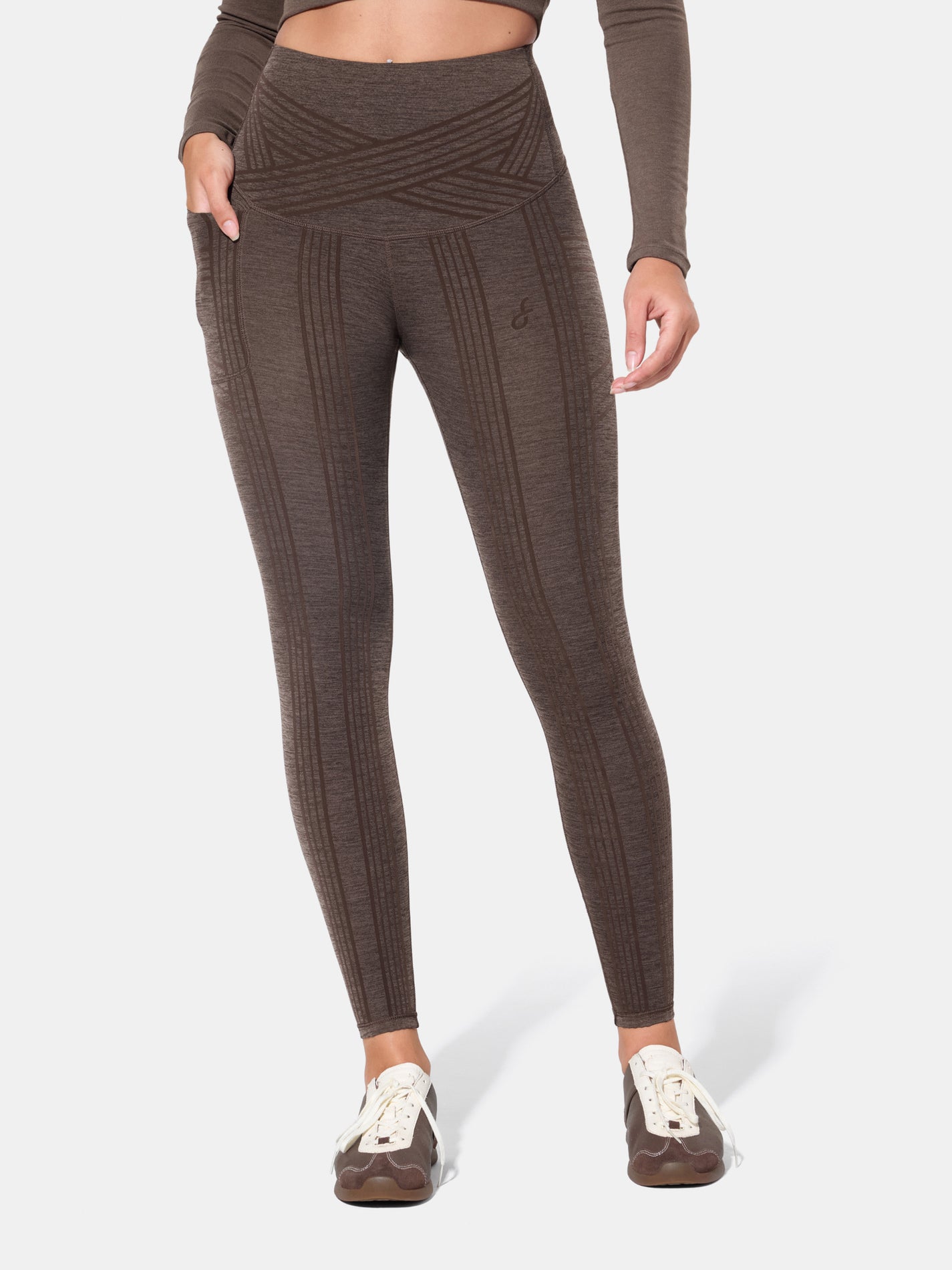 PowerBand Resistance Leggings (Reversible Wear)
