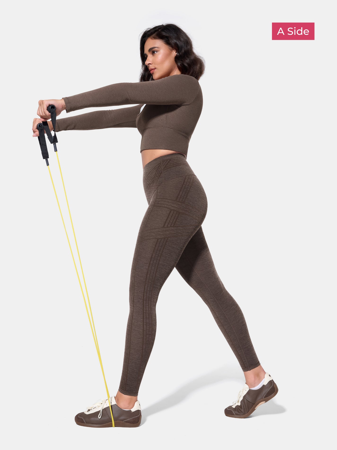 PowerBand Resistance Leggings (Reversible Wear)