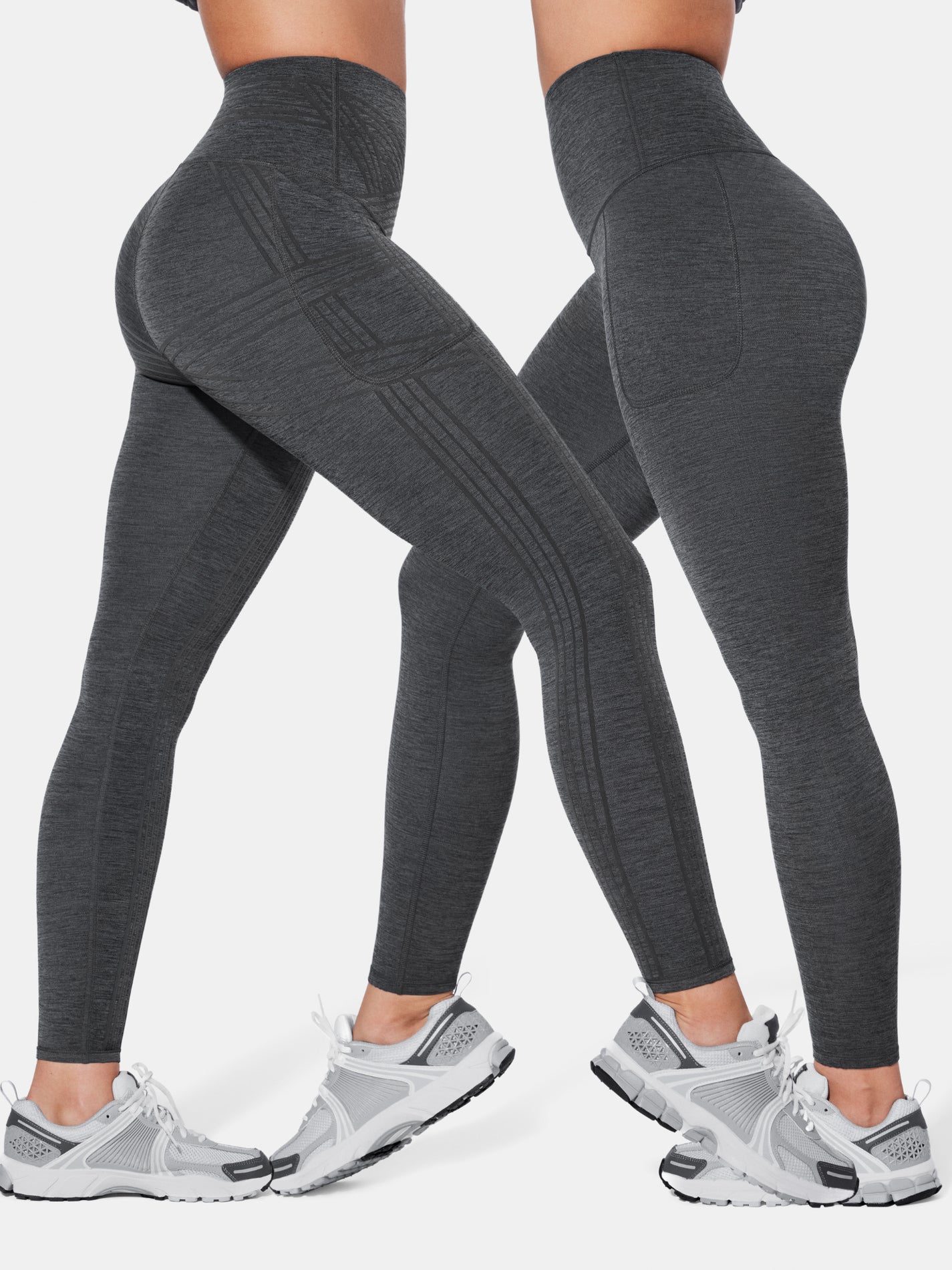 PowerBand Resistance Leggings (Reversible Wear)