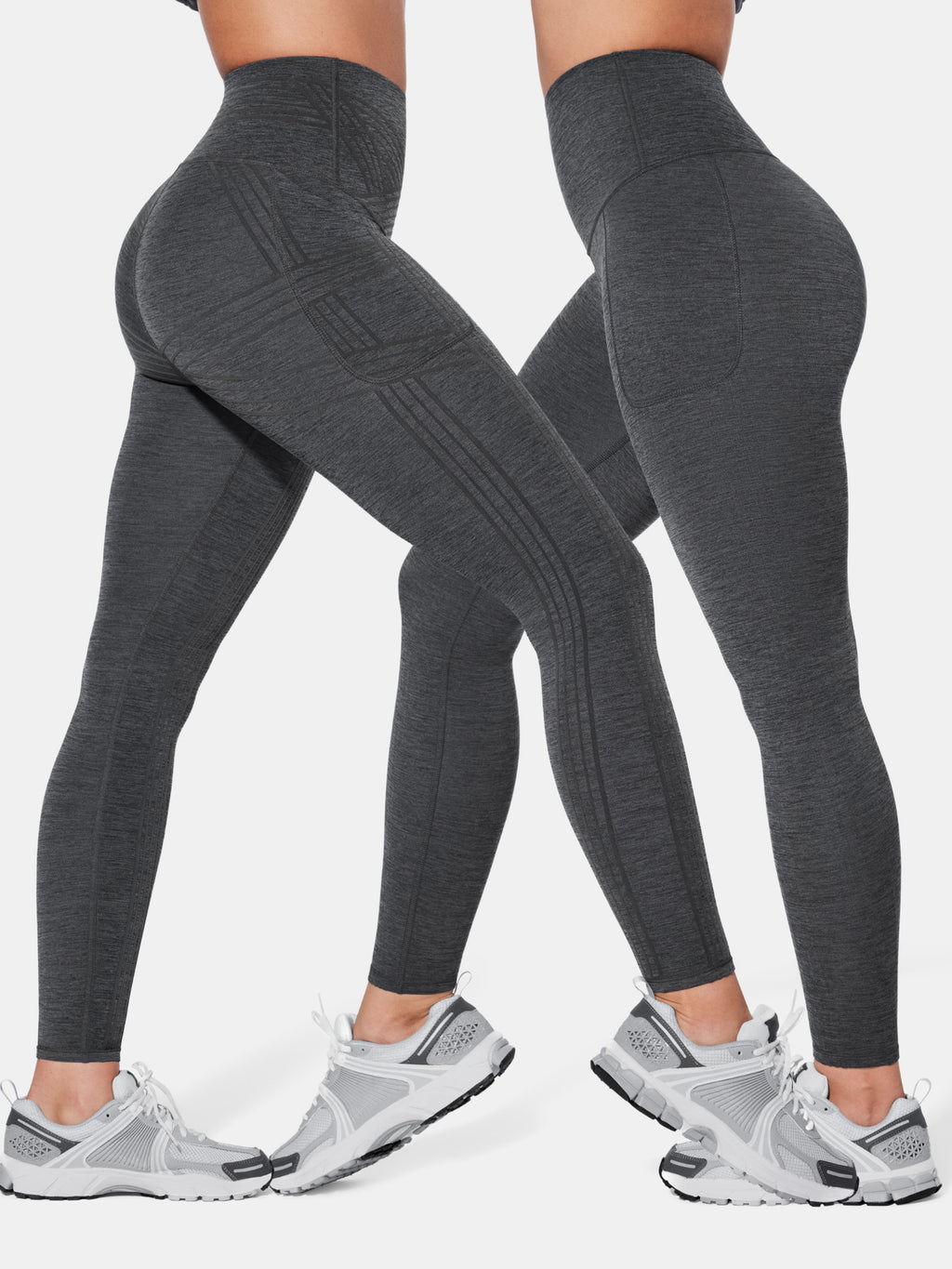 PowerBand Resistance Leggings (Reversible Wear)