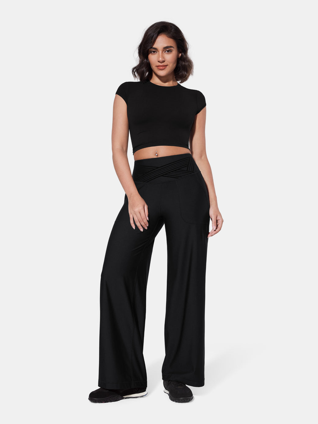 PowerBand Wide Leg Pants