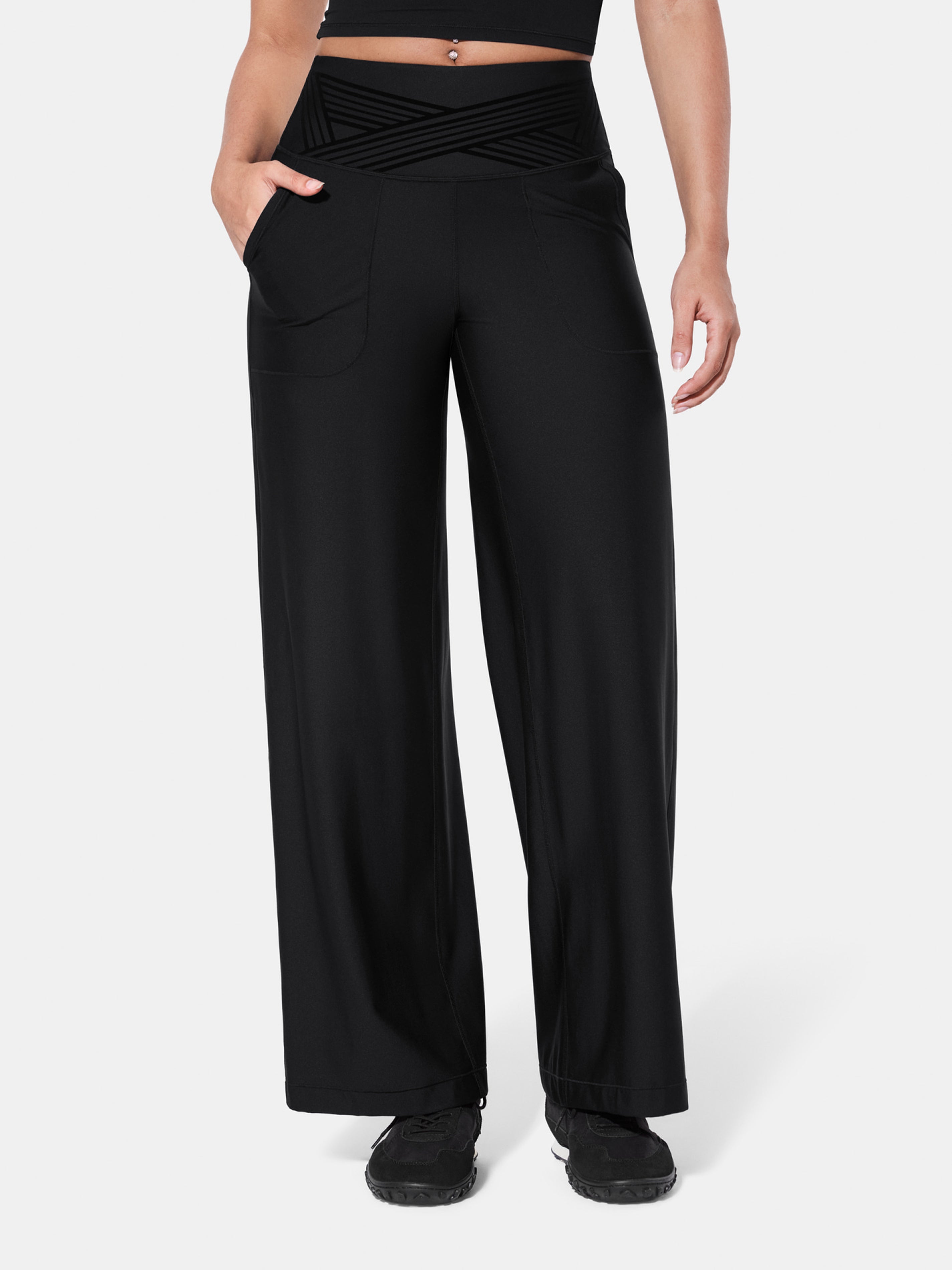 PowerBand Wide Leg Pants