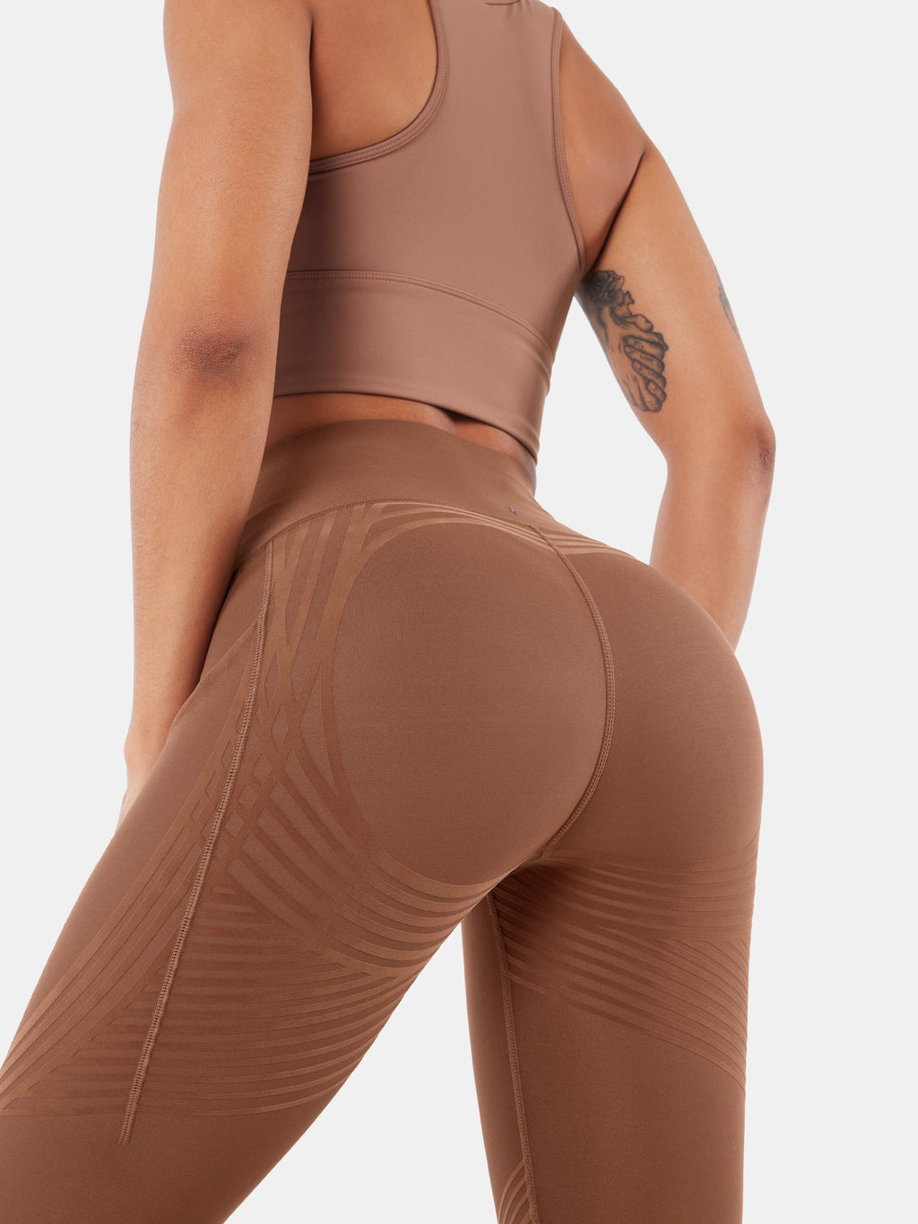 Body Sculpt Side Pocket 7/8 Leggings Clove