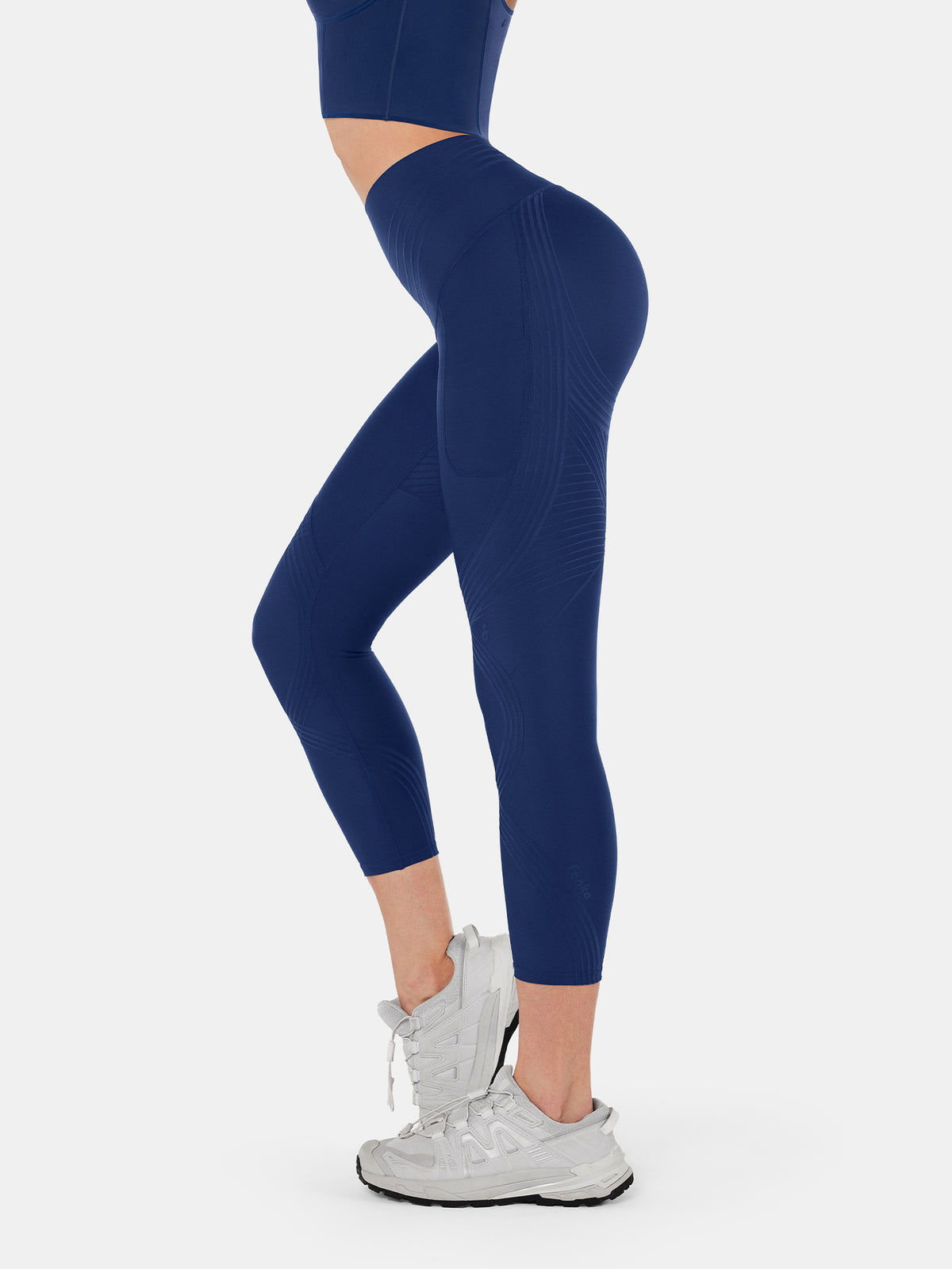 Body Sculpt Side Pocket 7/8 Leggings 2.0 (Reversible Wear)