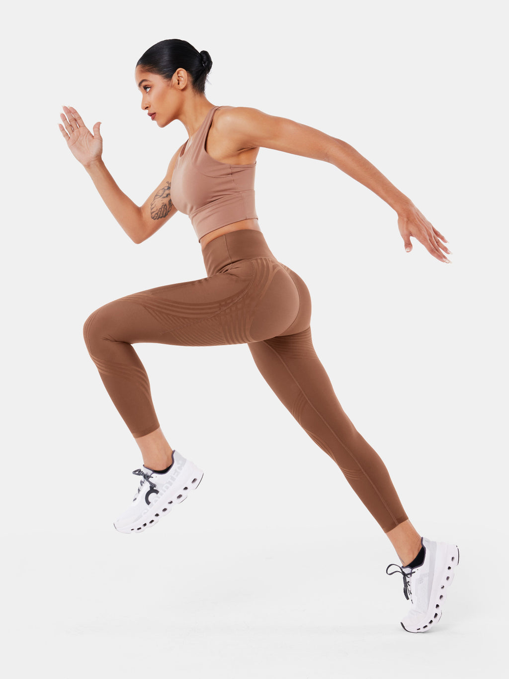 Body Sculpt Side Pocket 7/8 Leggings Clove