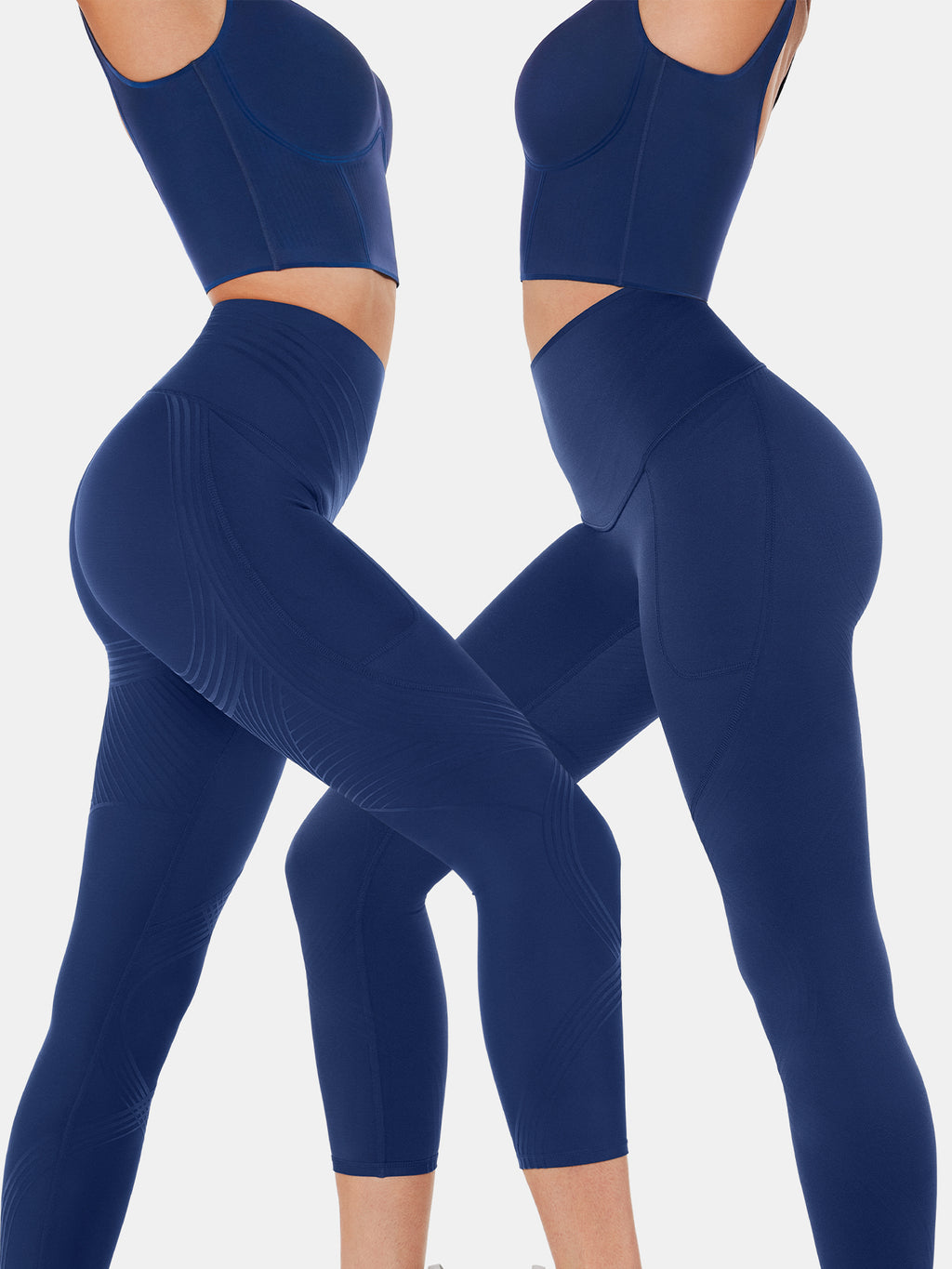 Legging 7/8 à poches latérales Body Sculpt