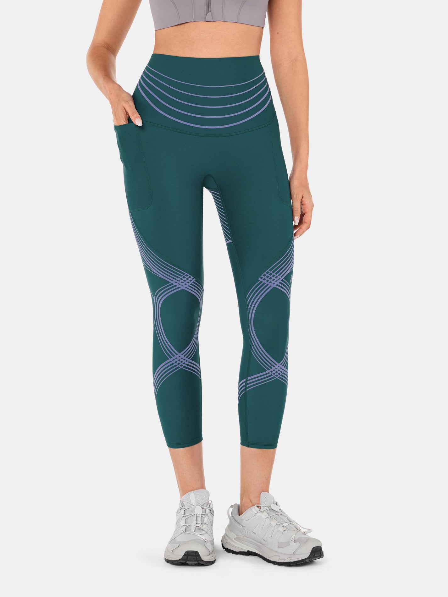 Legging 7/8 à poches latérales Body Sculpt