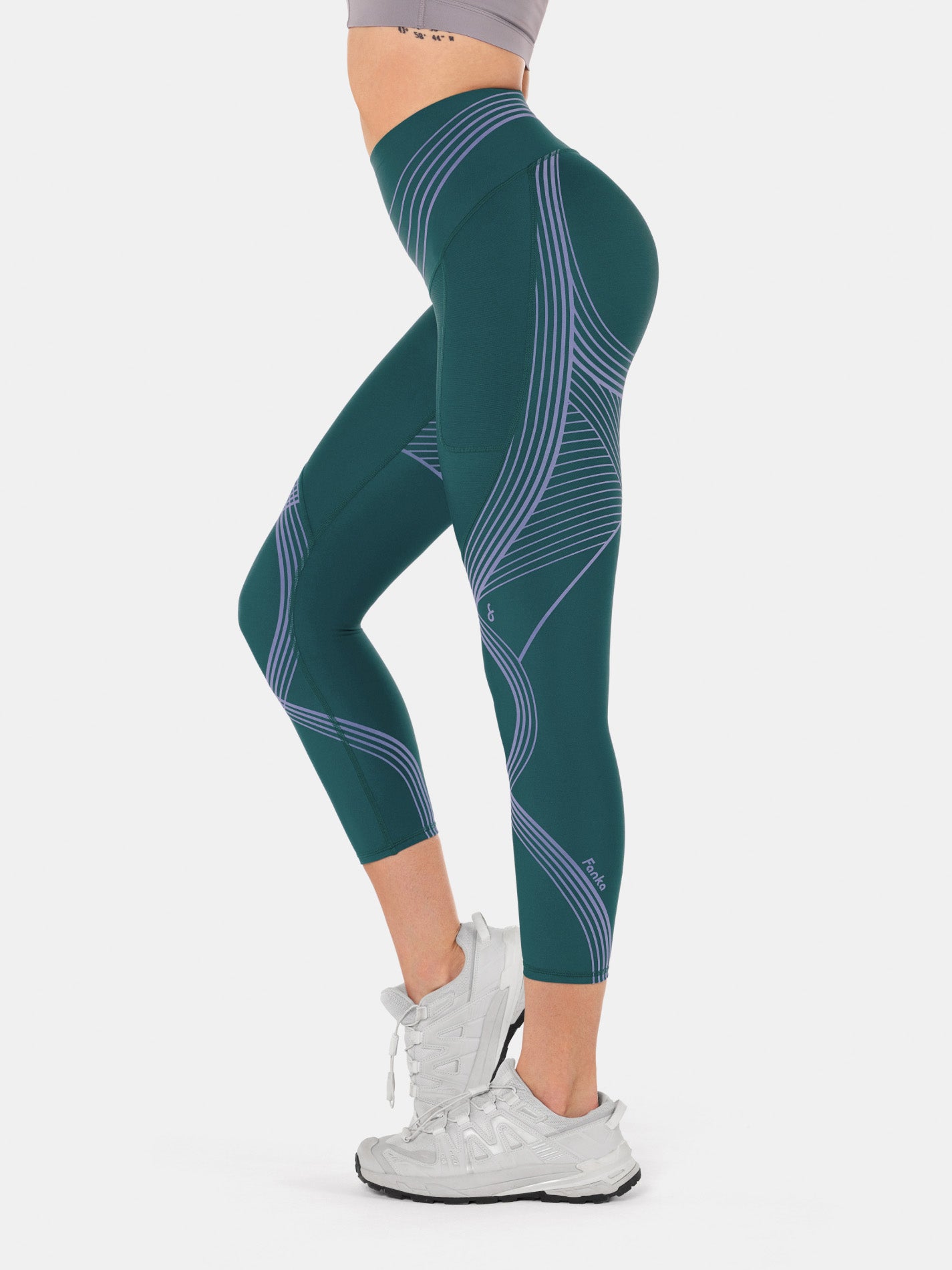 Body Sculpt Side Pocket 7/8 Leggings 2.0 (Reversible Wear)
